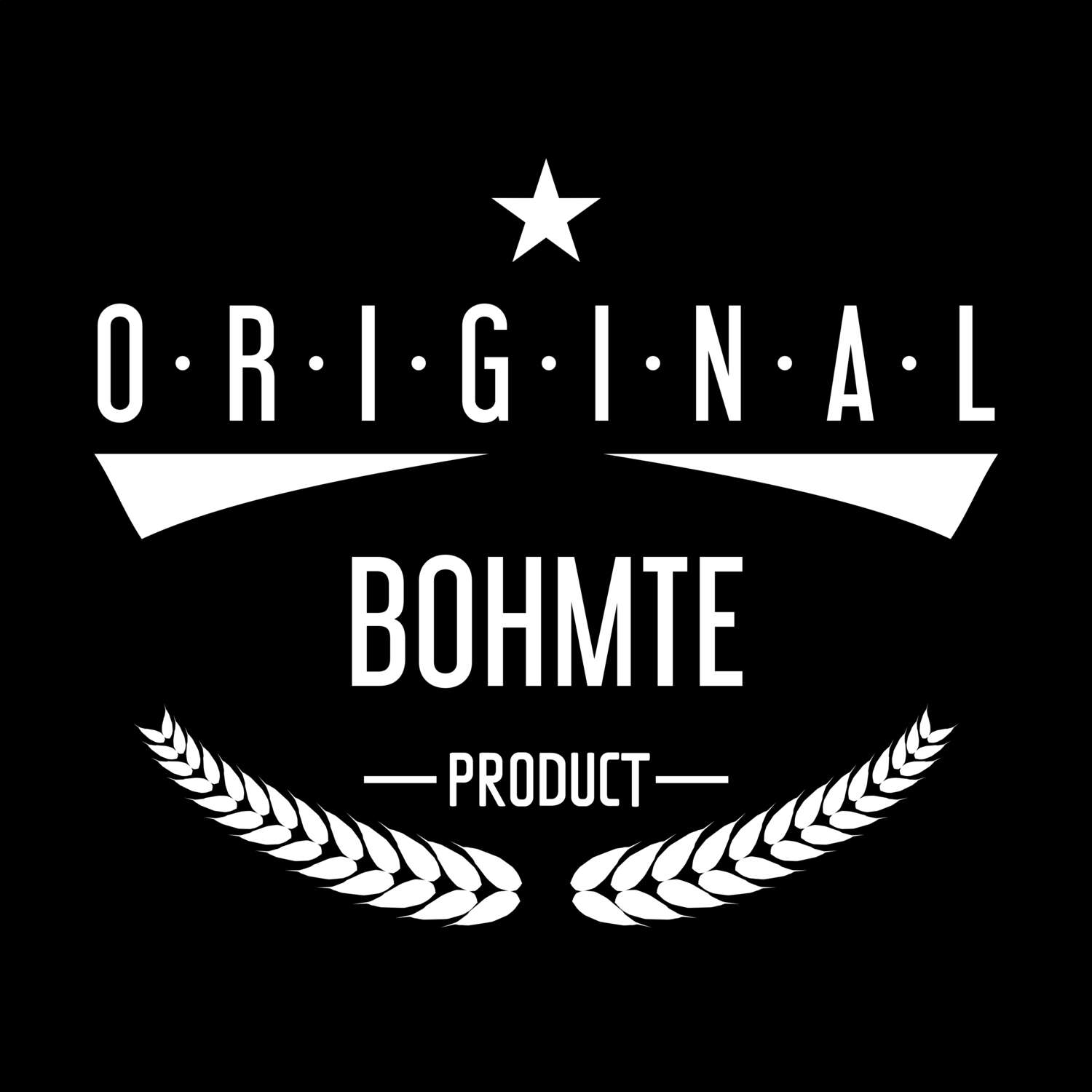 T-Shirt »Original Product« für den Ort »Bohmte«