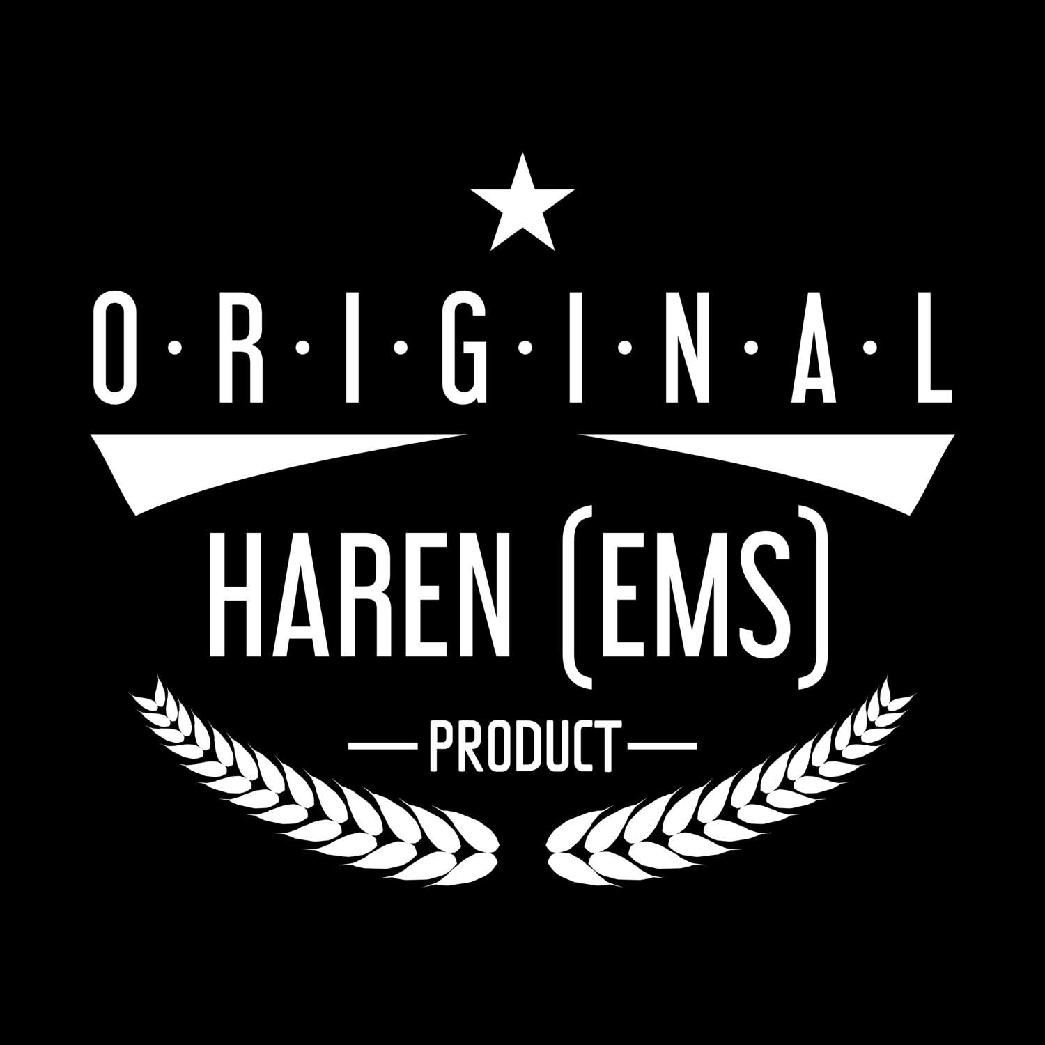 T-Shirt »Original Product« für den Ort »Haren (Ems)«