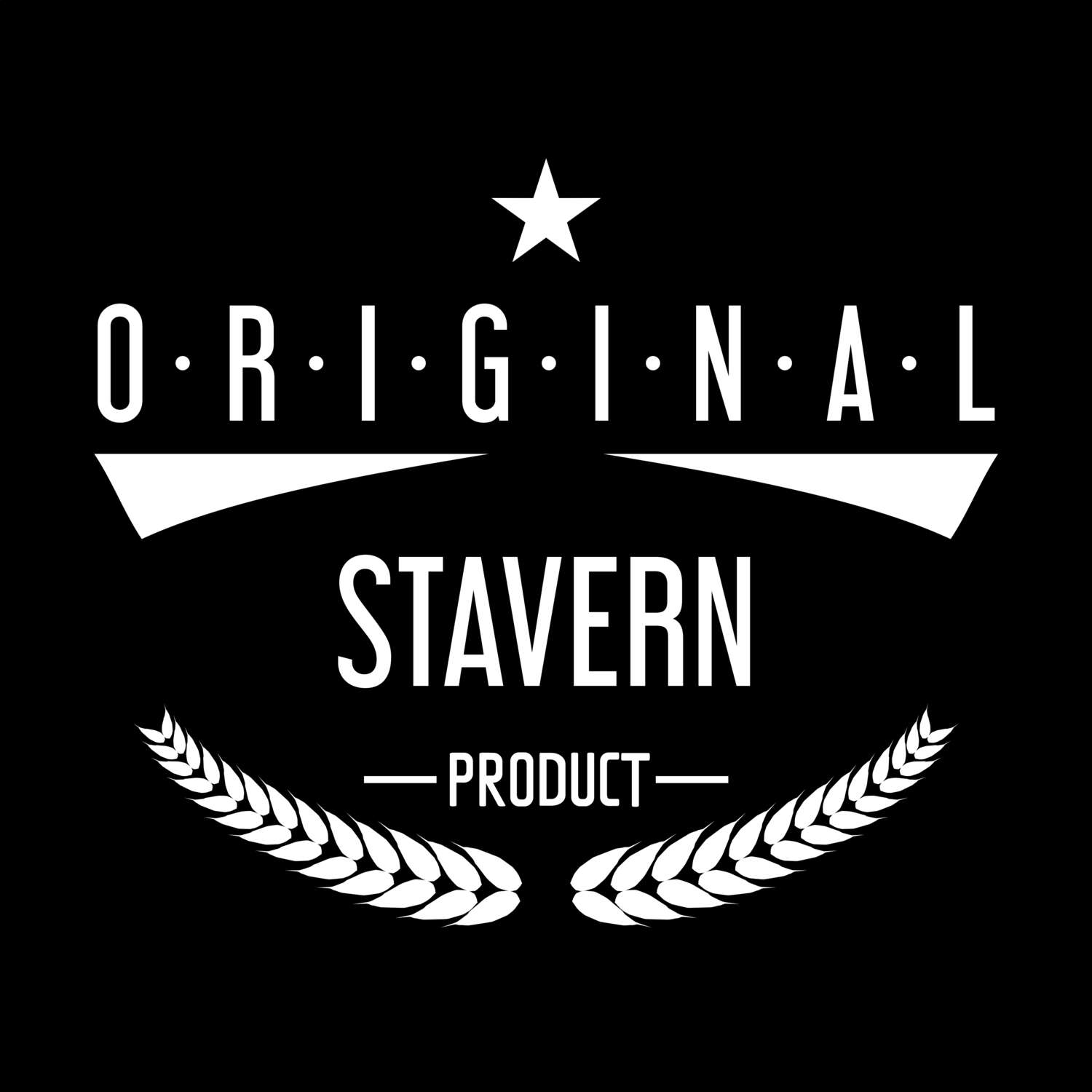 T-Shirt »Original Product« für den Ort »Stavern«