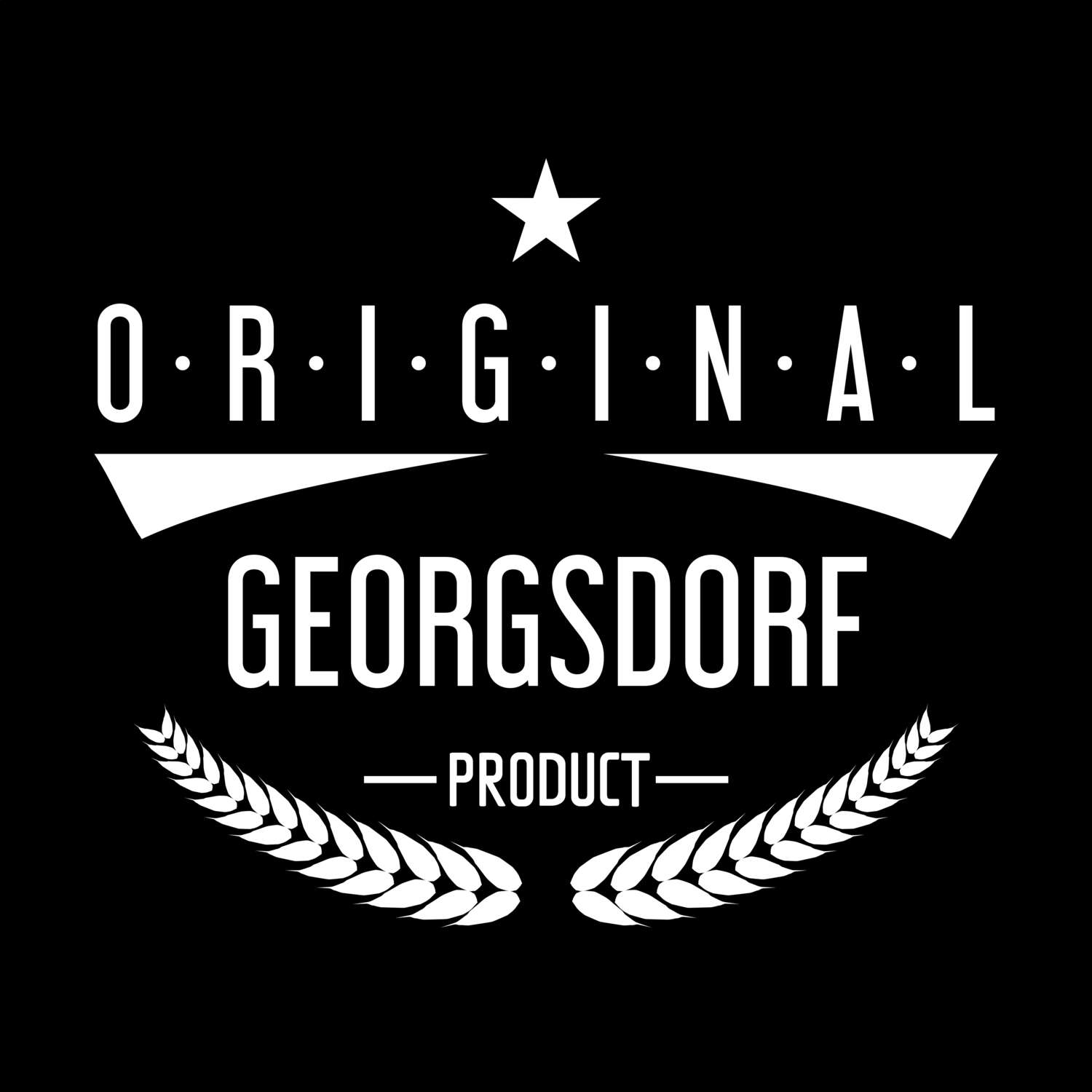 T-Shirt »Original Product« für den Ort »Georgsdorf«