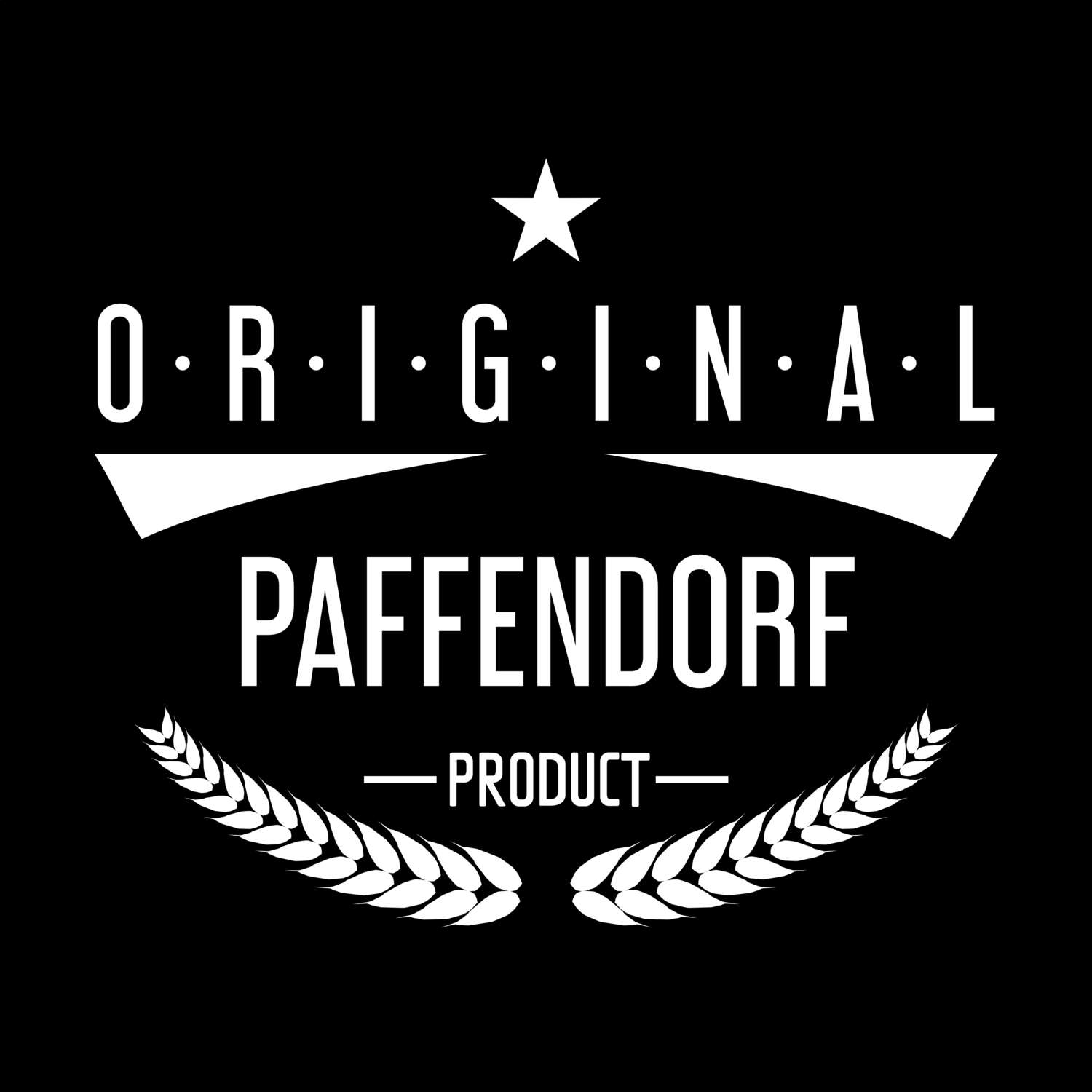 T-Shirt »Original Product« für den Ort »Paffendorf«