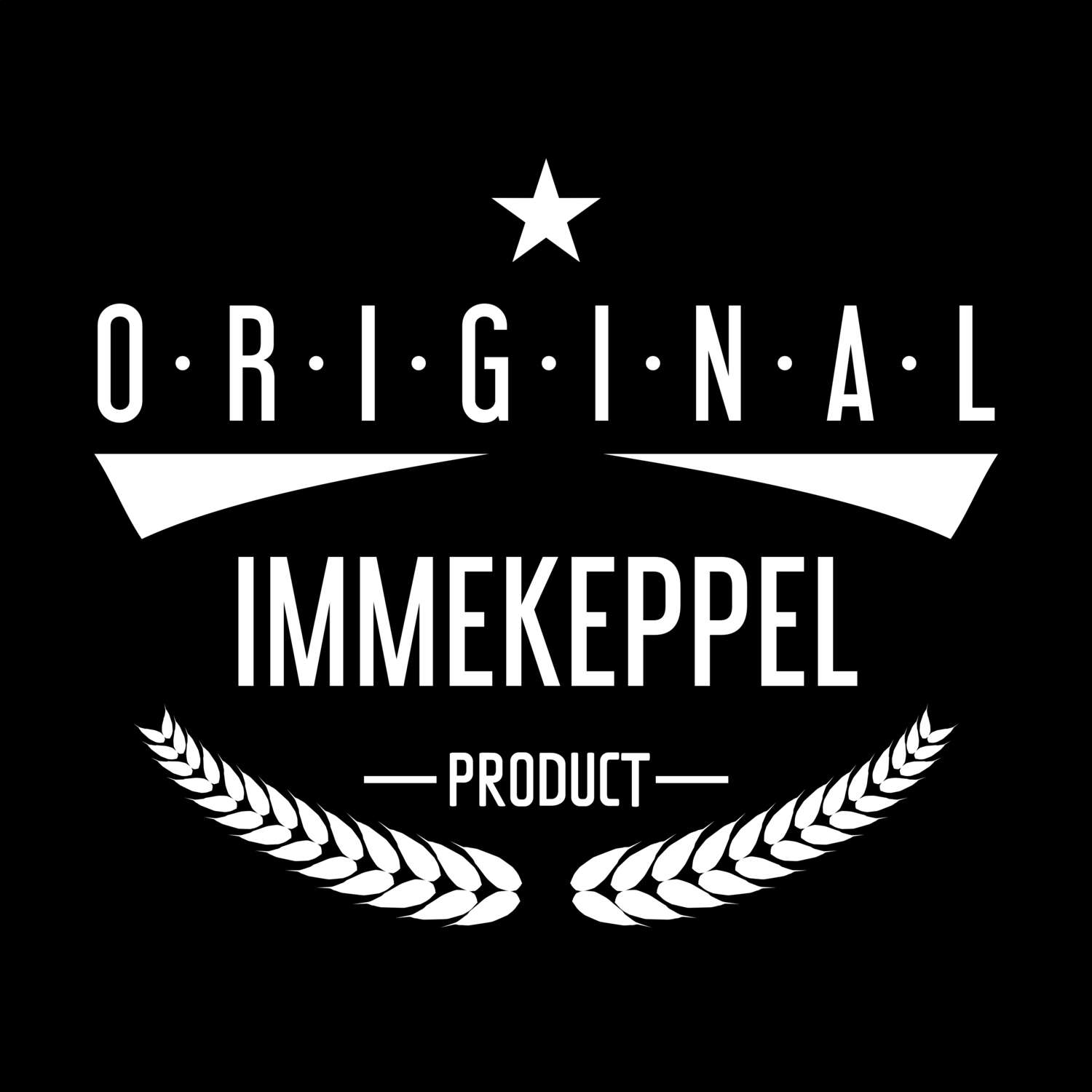 T-Shirt »Original Product« für den Ort »Immekeppel«