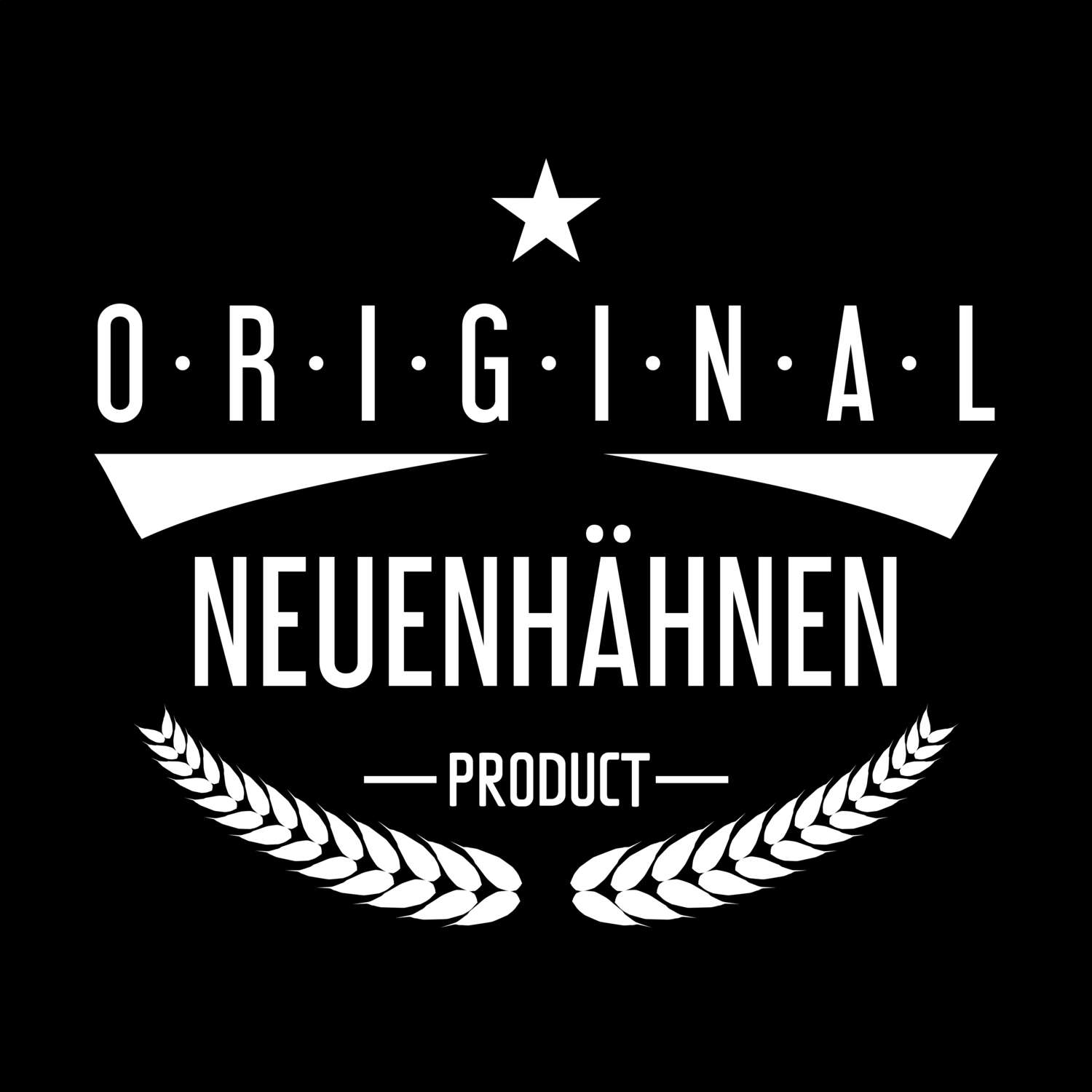 T-Shirt »Original Product« für den Ort »Neuenhähnen«