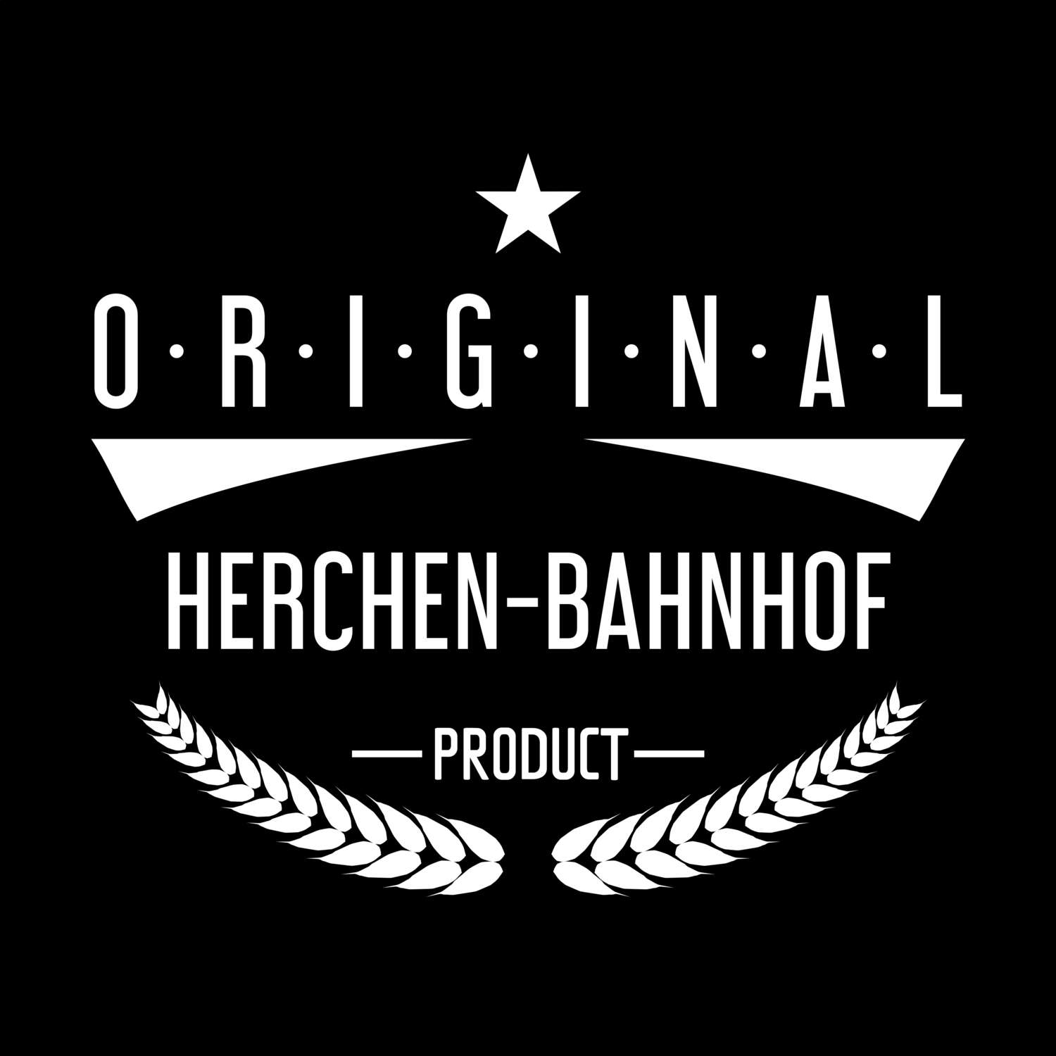 Herchen-Bahnhof T-Shirt »Original Product«