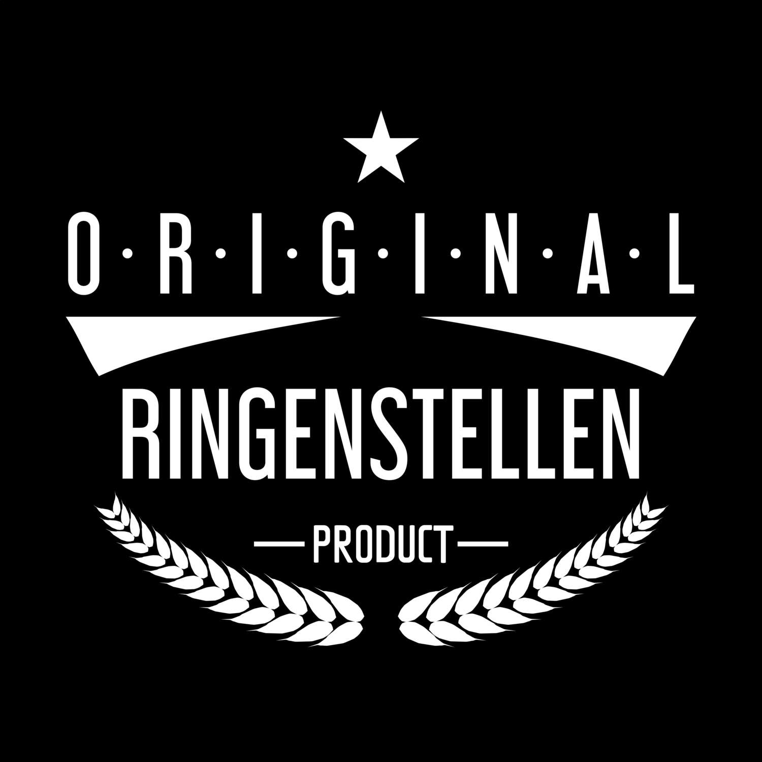 T-Shirt »Original Product« für den Ort »Ringenstellen«