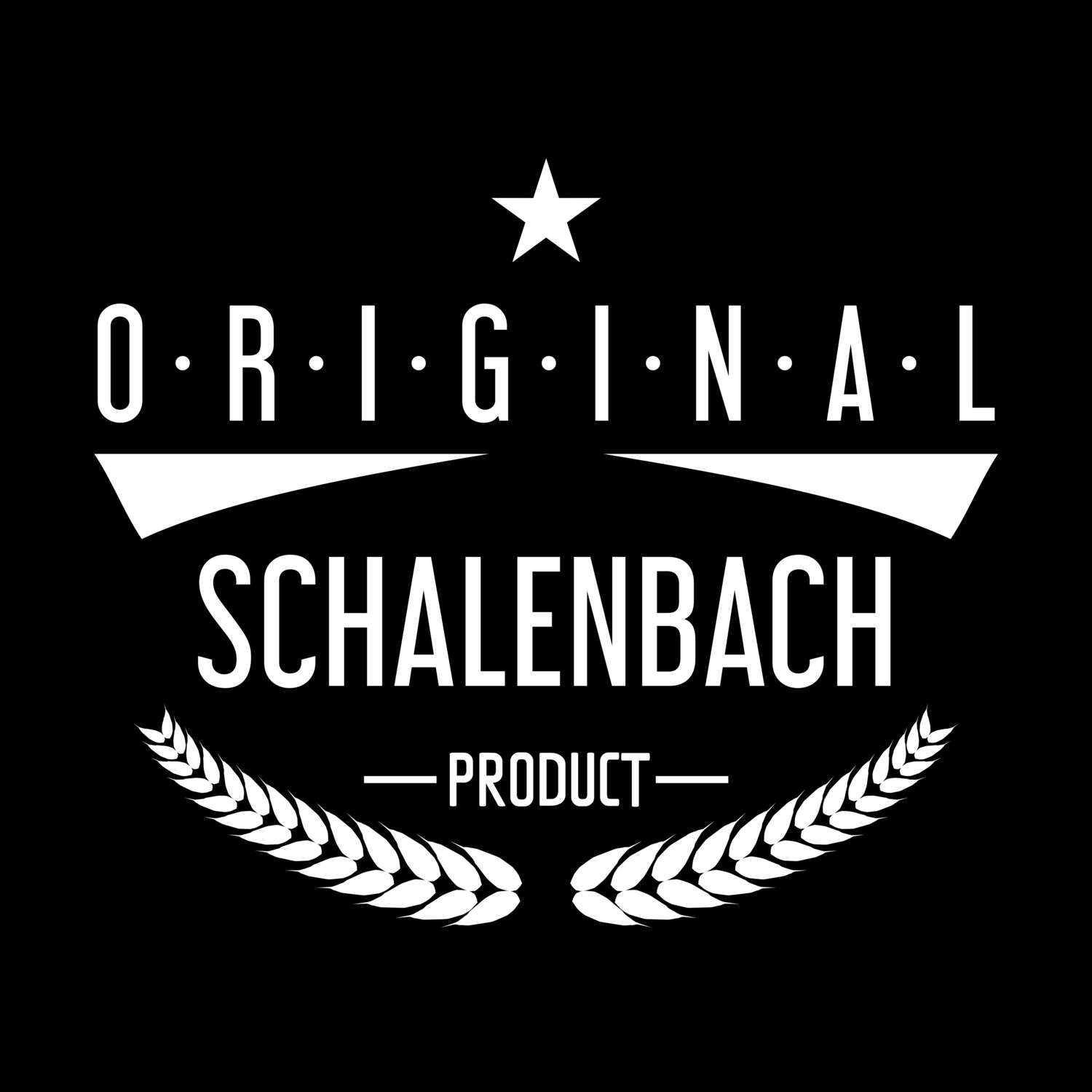 T-Shirt »Original Product« für den Ort »Schalenbach«