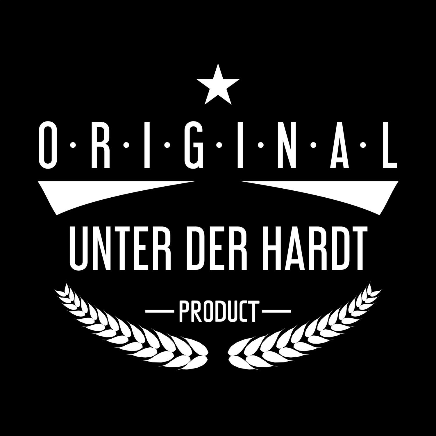 Unter der Hardt T-Shirt »Original Product«