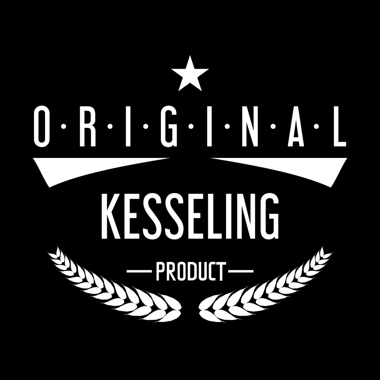 T-Shirt »Original Product« für den Ort »Kesseling«