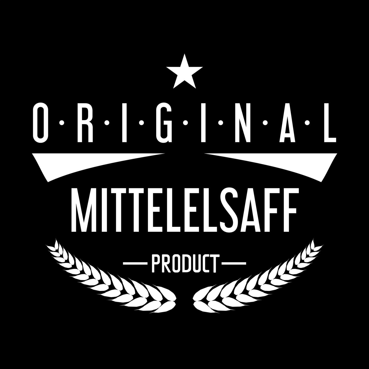 T-Shirt »Original Product« für den Ort »Mittelelsaff«