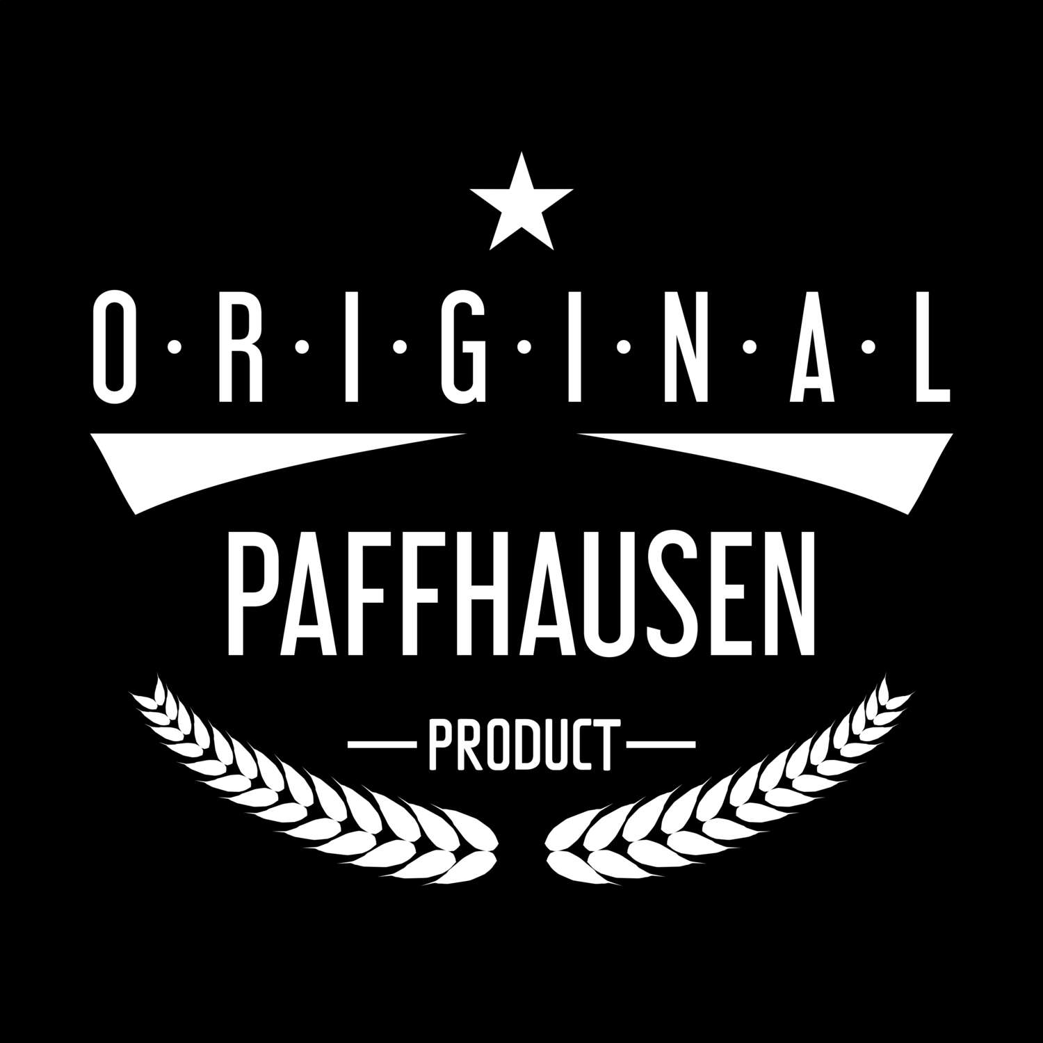 T-Shirt »Original Product« für den Ort »Paffhausen«