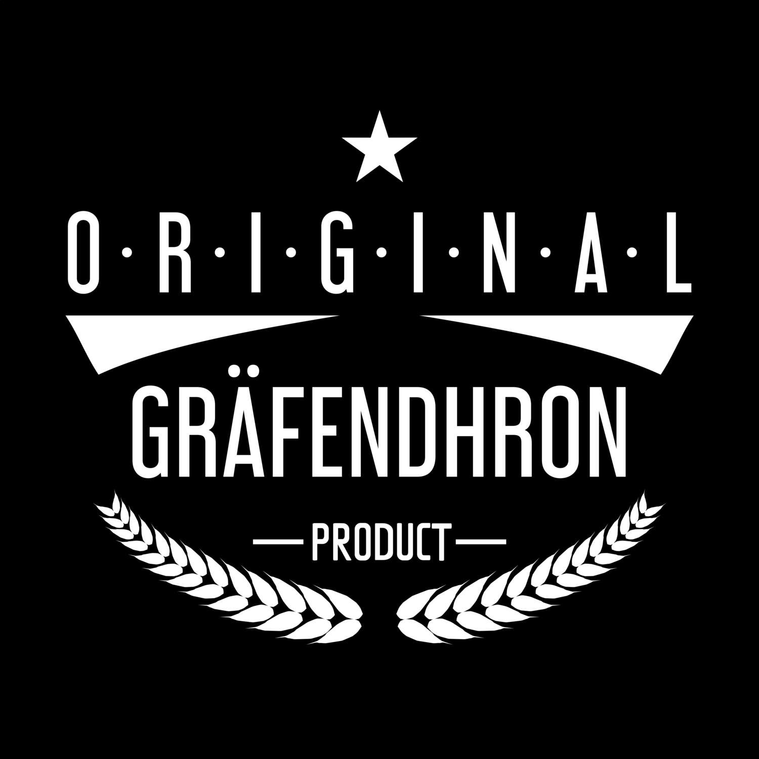 Gräfendhron T-Shirt »Original Product«