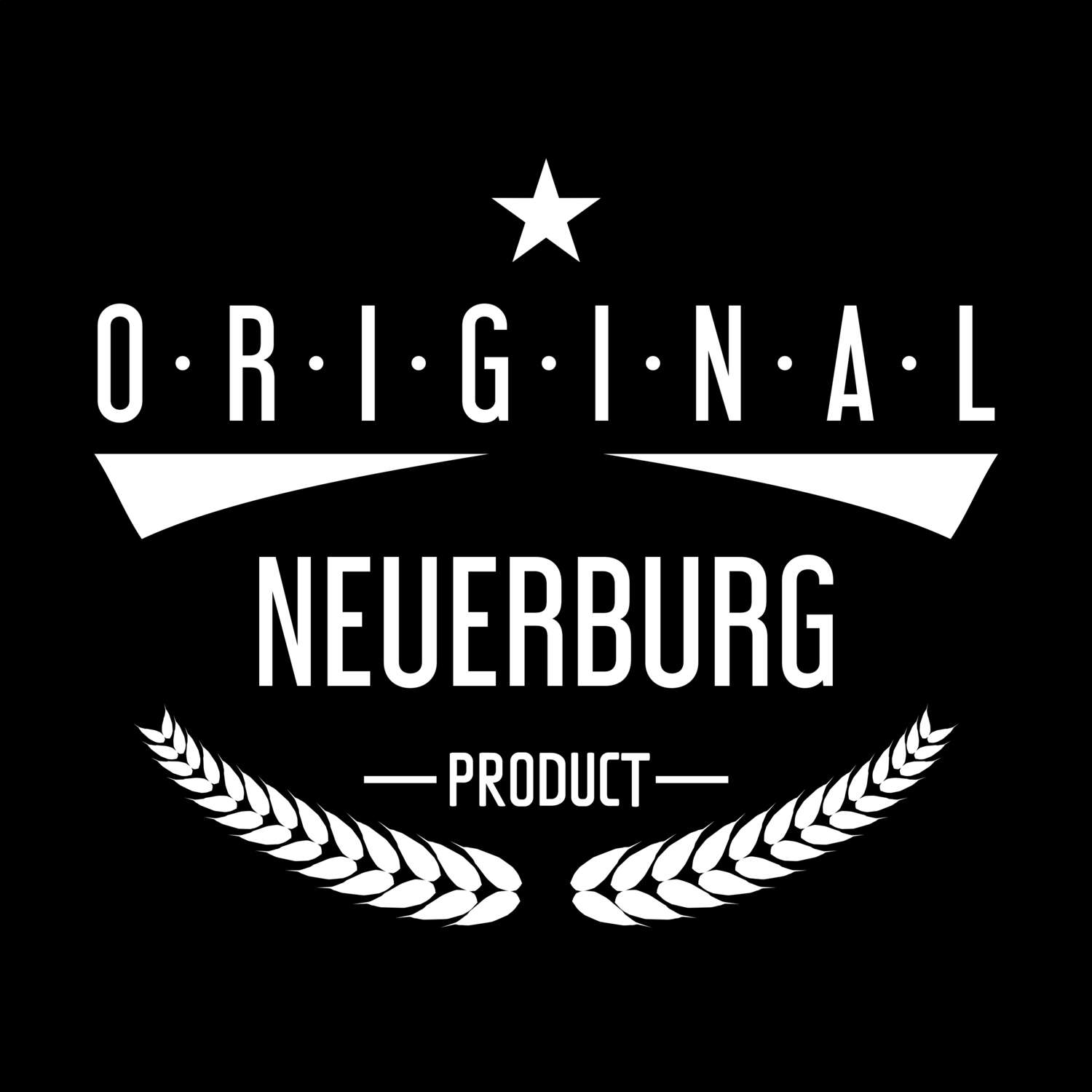 T-Shirt »Original Product« für den Ort »Neuerburg«