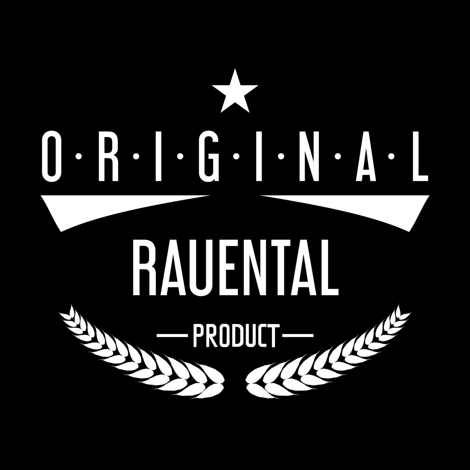 T-Shirt »Original Product« für den Ort »Rauental«