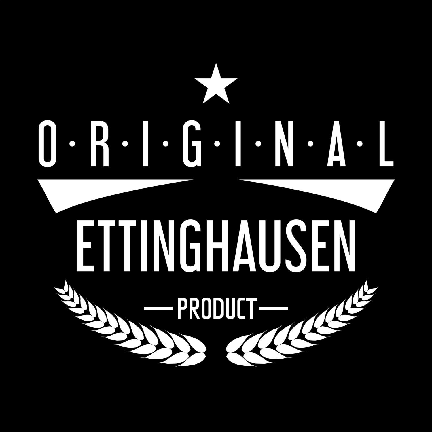 T-Shirt »Original Product« für den Ort »Ettinghausen«