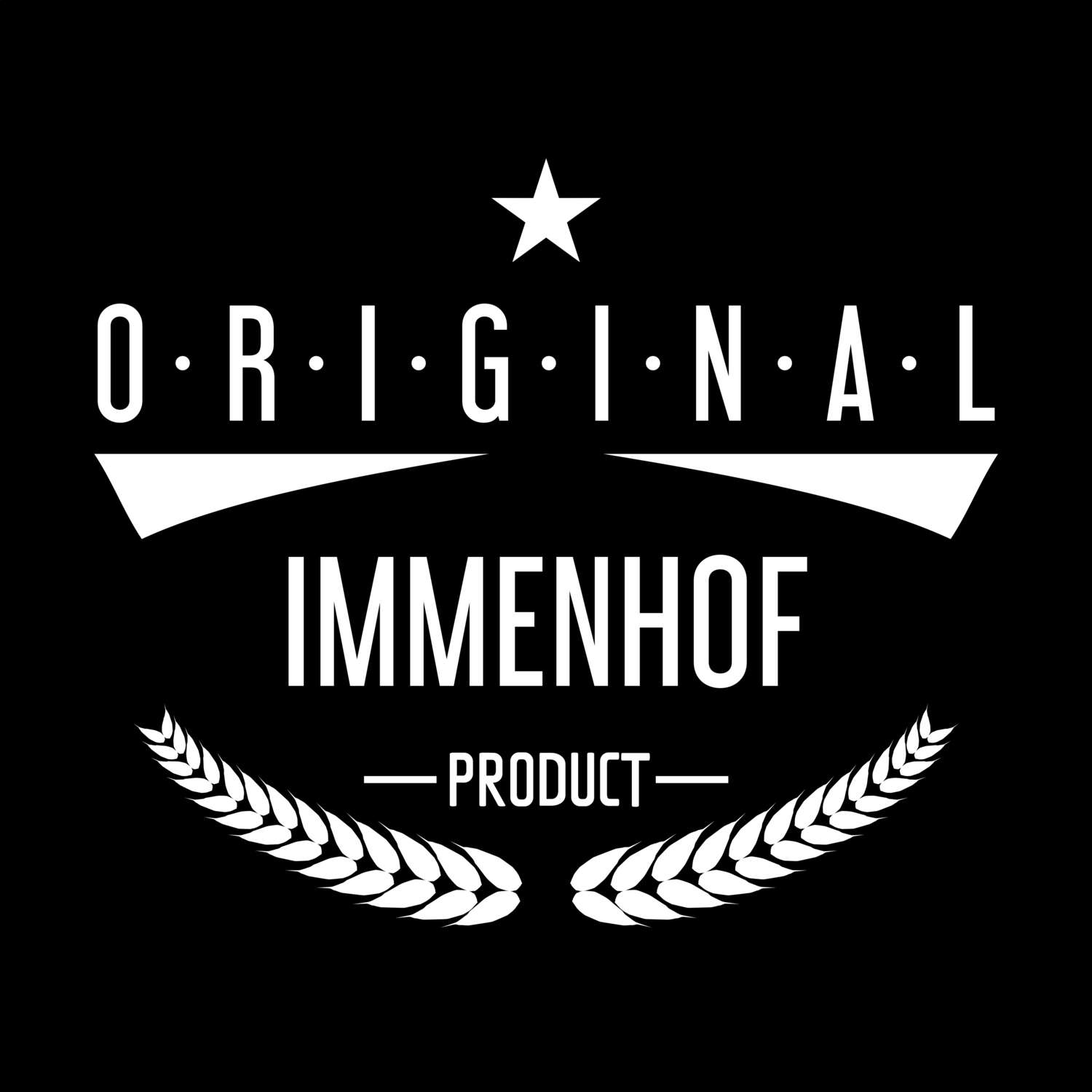 T-Shirt »Original Product« für den Ort »Immenhof«