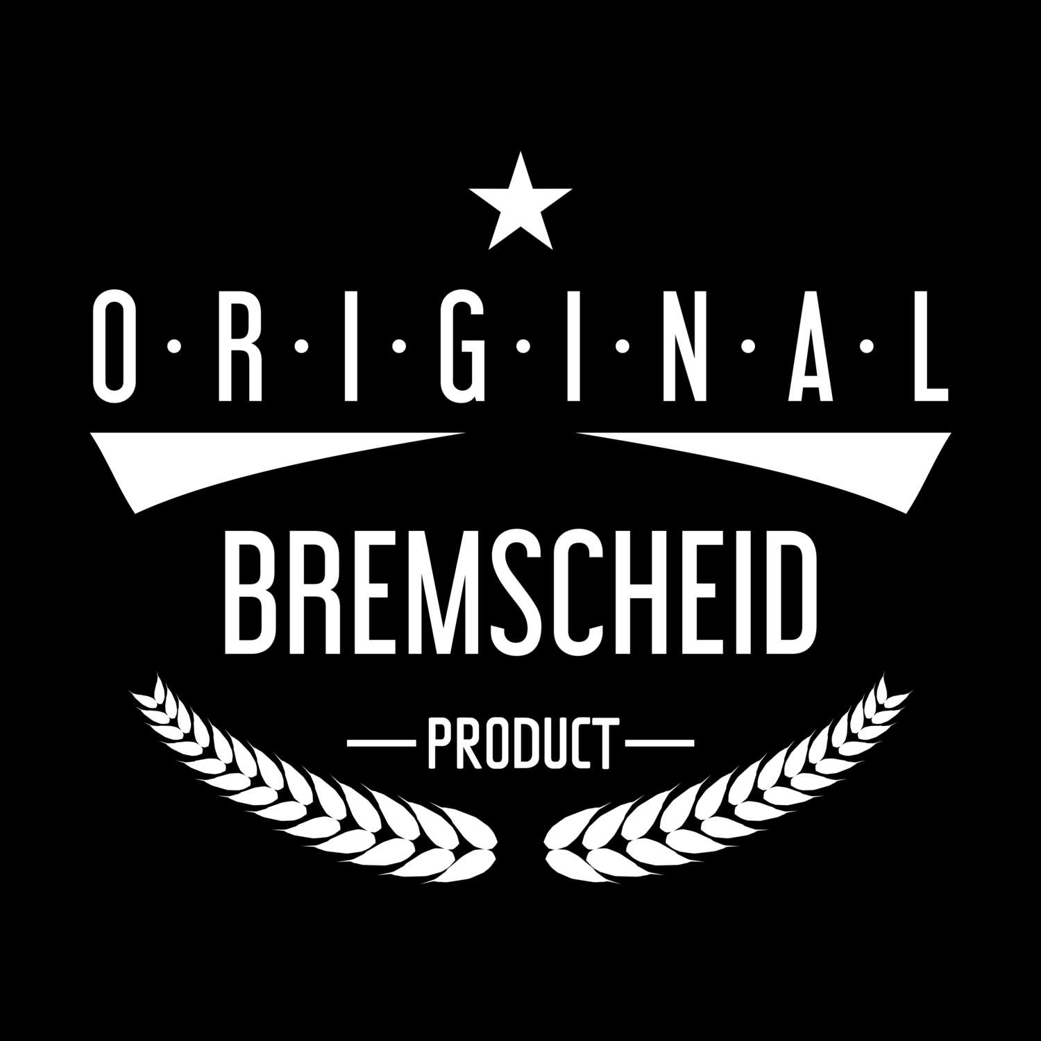 T-Shirt »Original Product« für den Ort »Bremscheid«