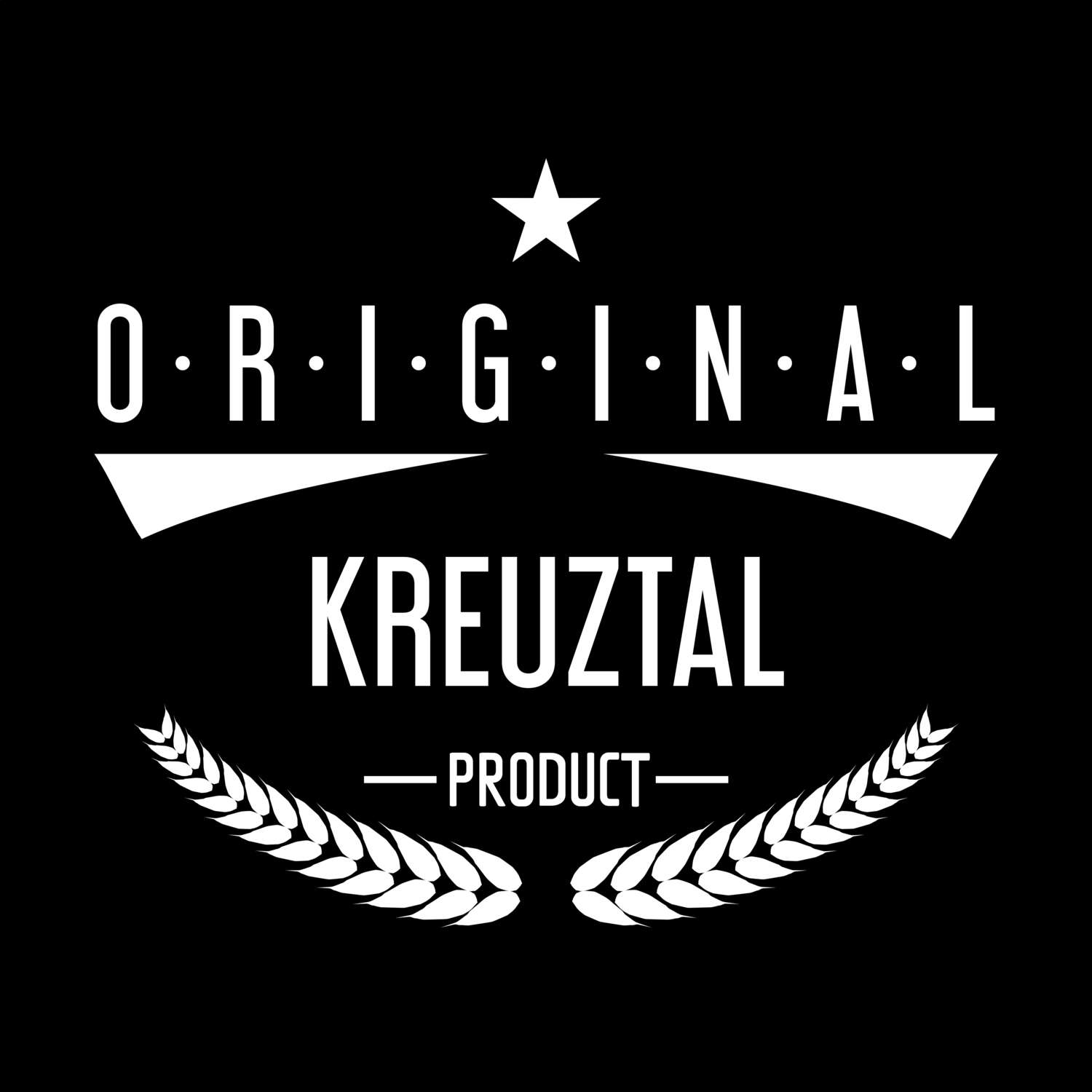 T-Shirt »Original Product« für den Ort »Kreuztal«