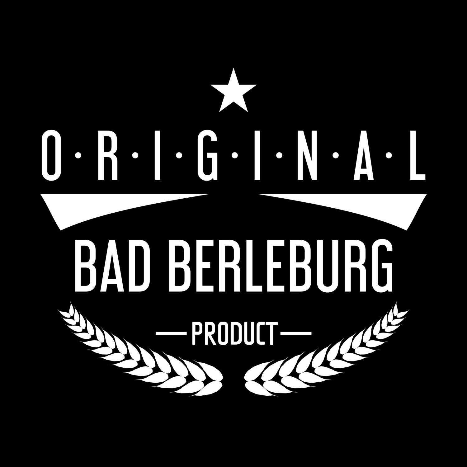 T-Shirt »Original Product« für den Ort »Bad Berleburg«