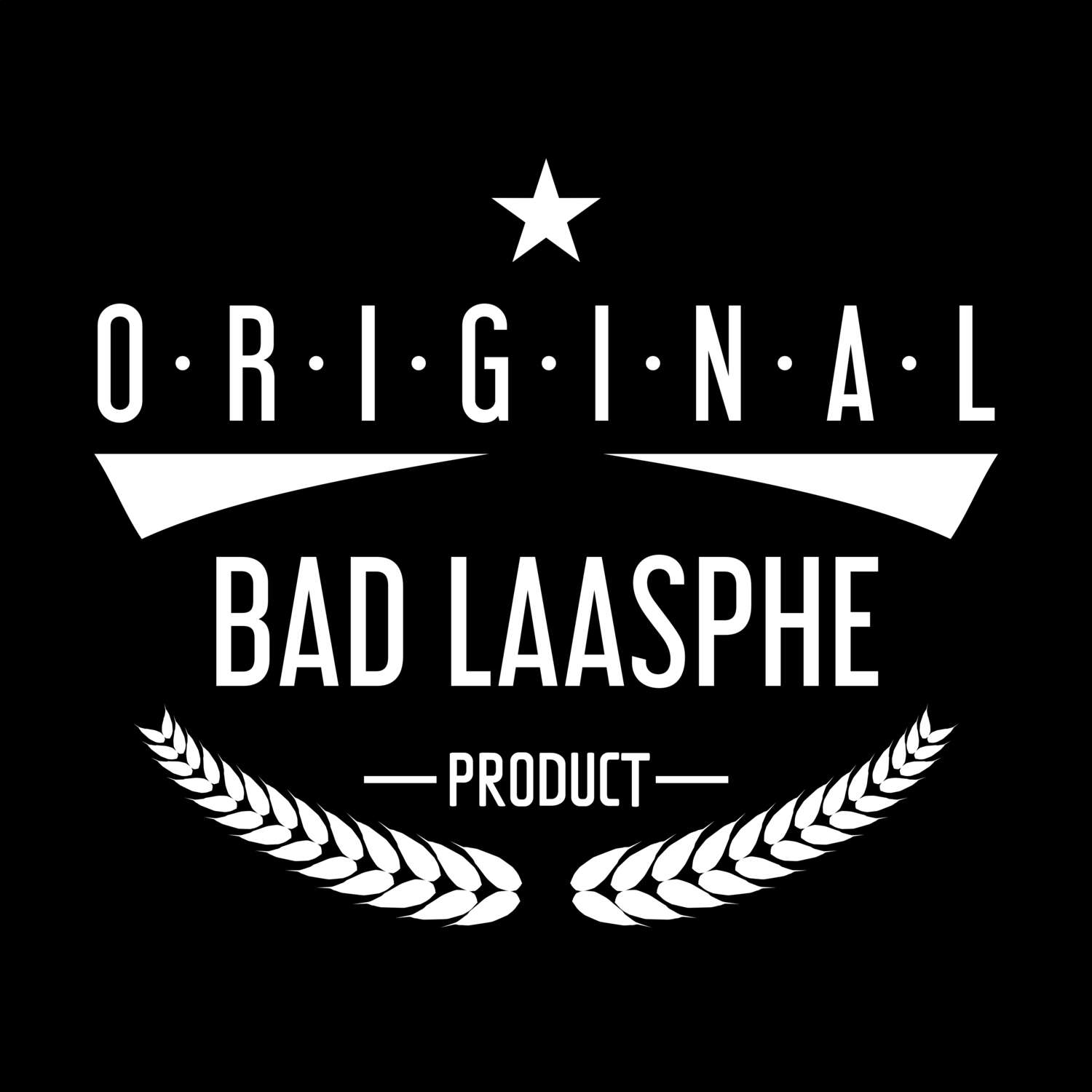 T-Shirt »Original Product« für den Ort »Bad Laasphe«