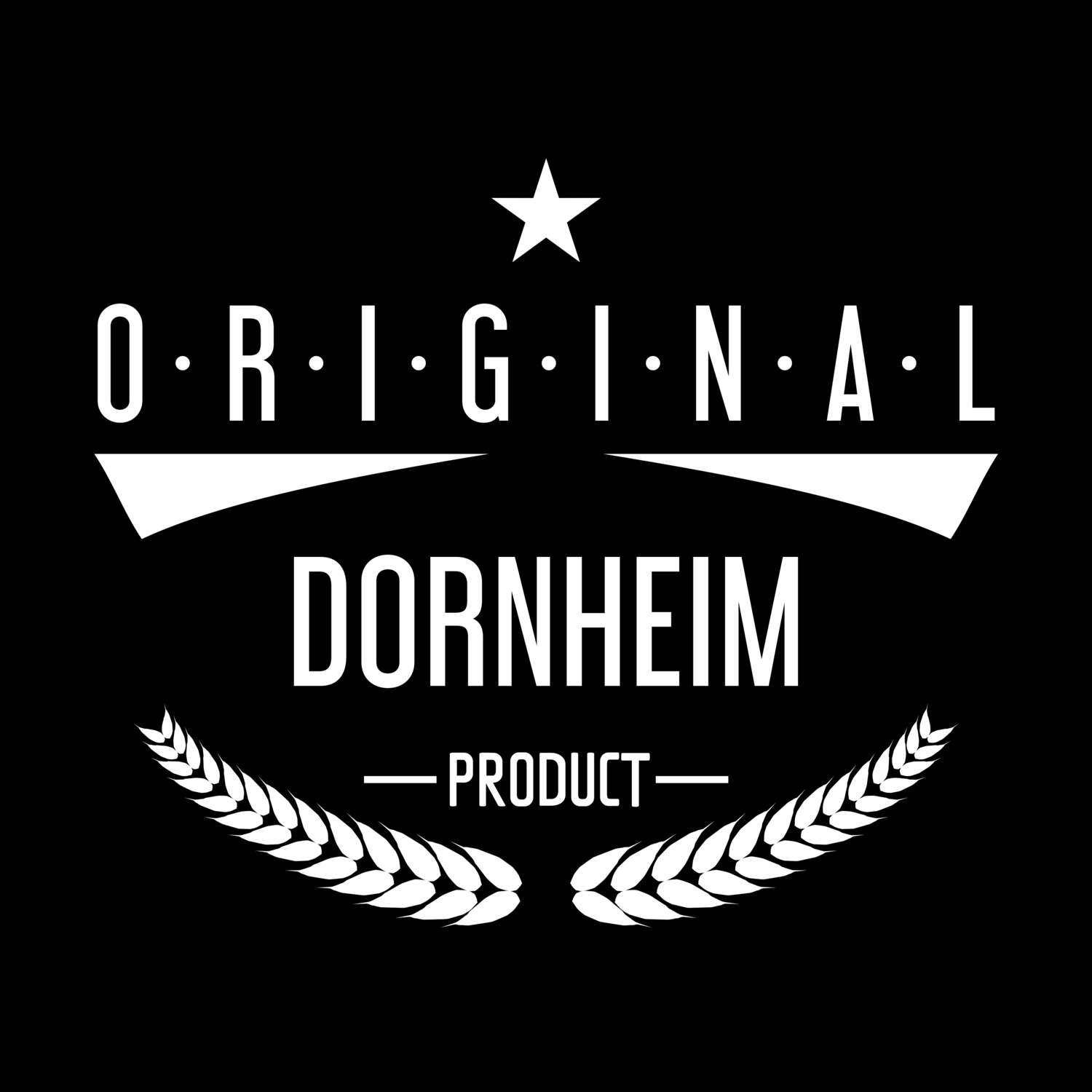 T-Shirt »Original Product« für den Ort »Dornheim«