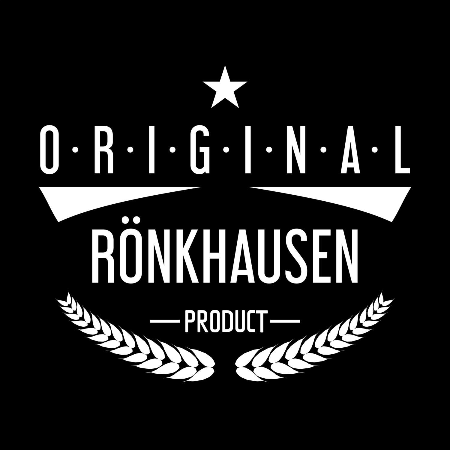 T-Shirt »Original Product« für den Ort »Rönkhausen«