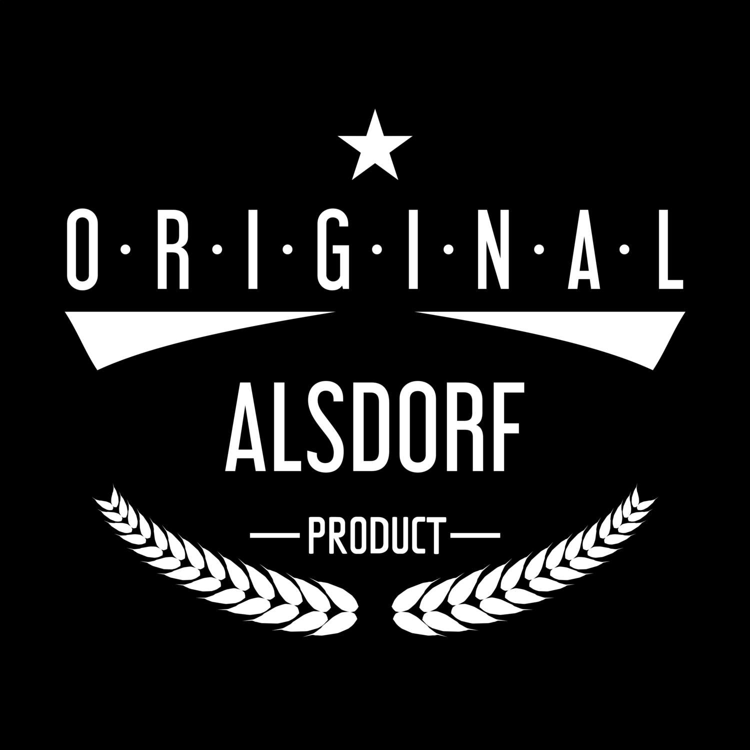 Alsdorf T-Shirt »Original Product«