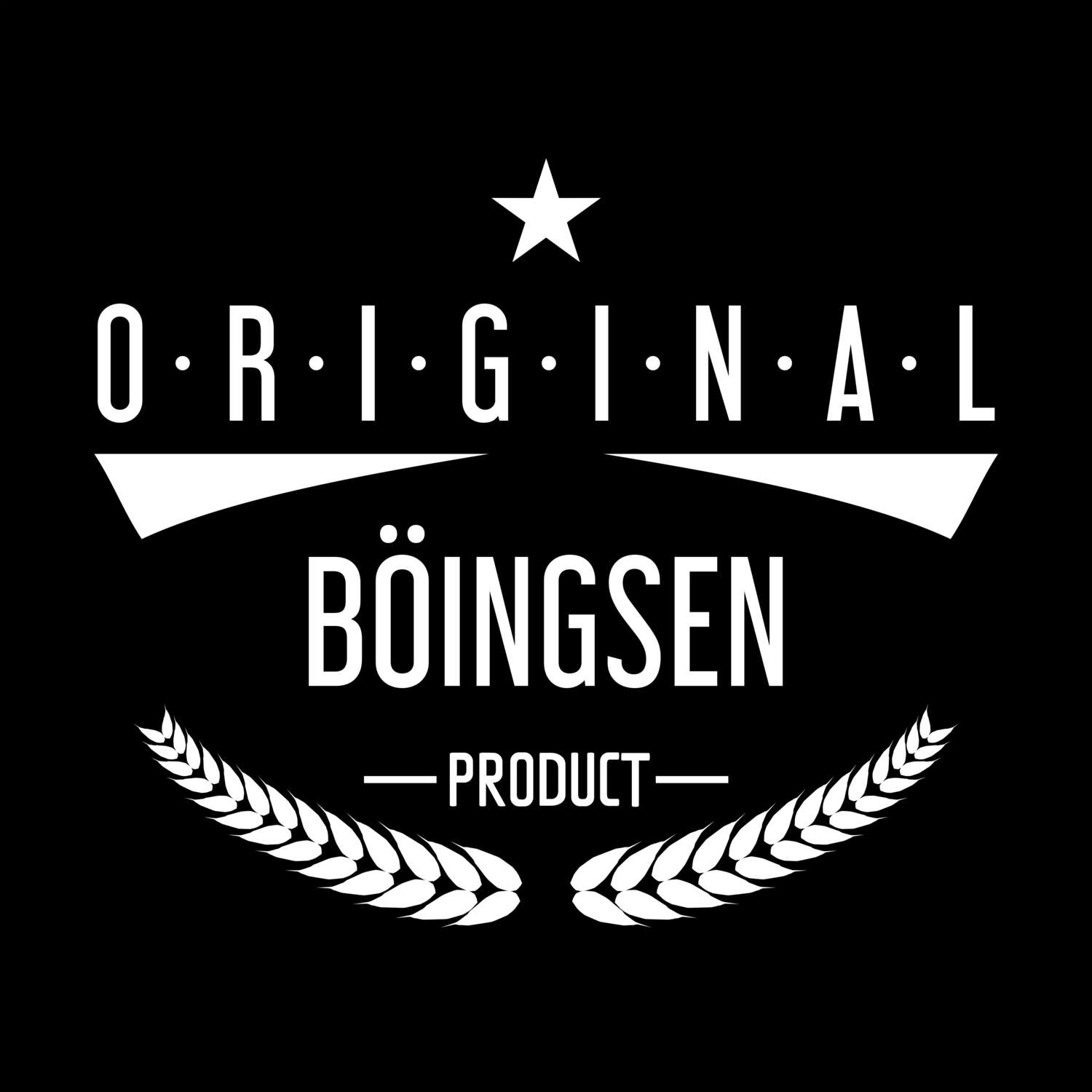 T-Shirt »Original Product« für den Ort »Böingsen«