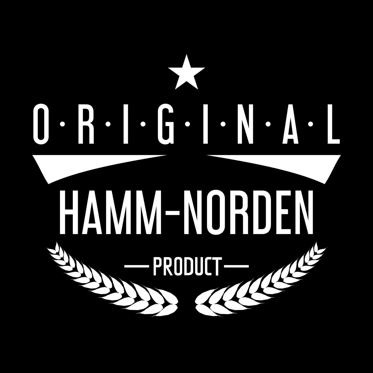 T-Shirt »Original Product« für den Ort »Hamm-Norden«