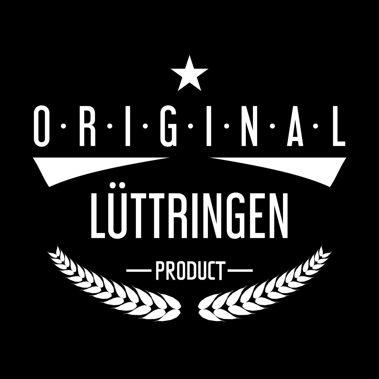 T-Shirt »Original Product« für den Ort »Lüttringen«