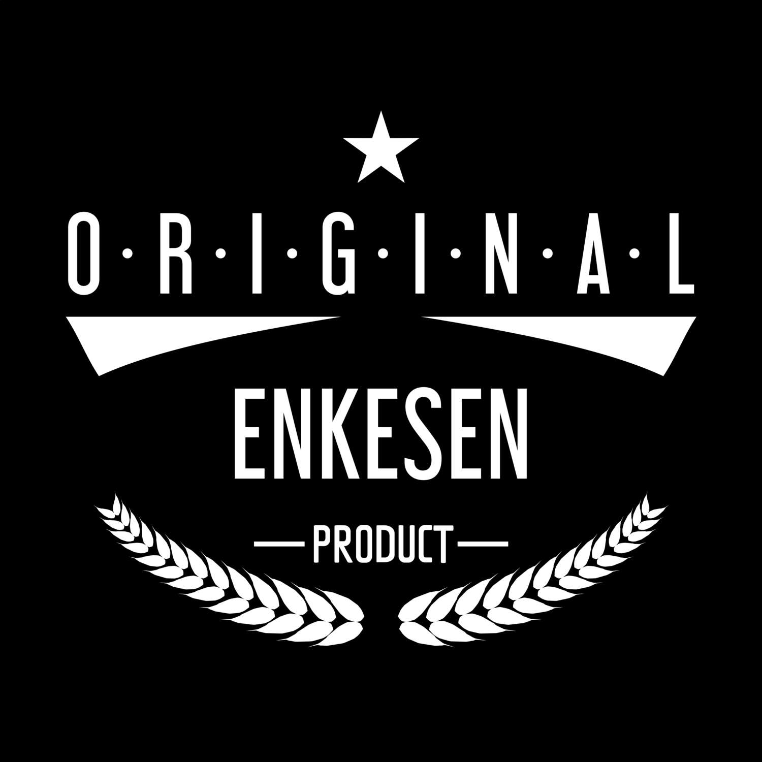 T-Shirt »Original Product« für den Ort »Enkesen«