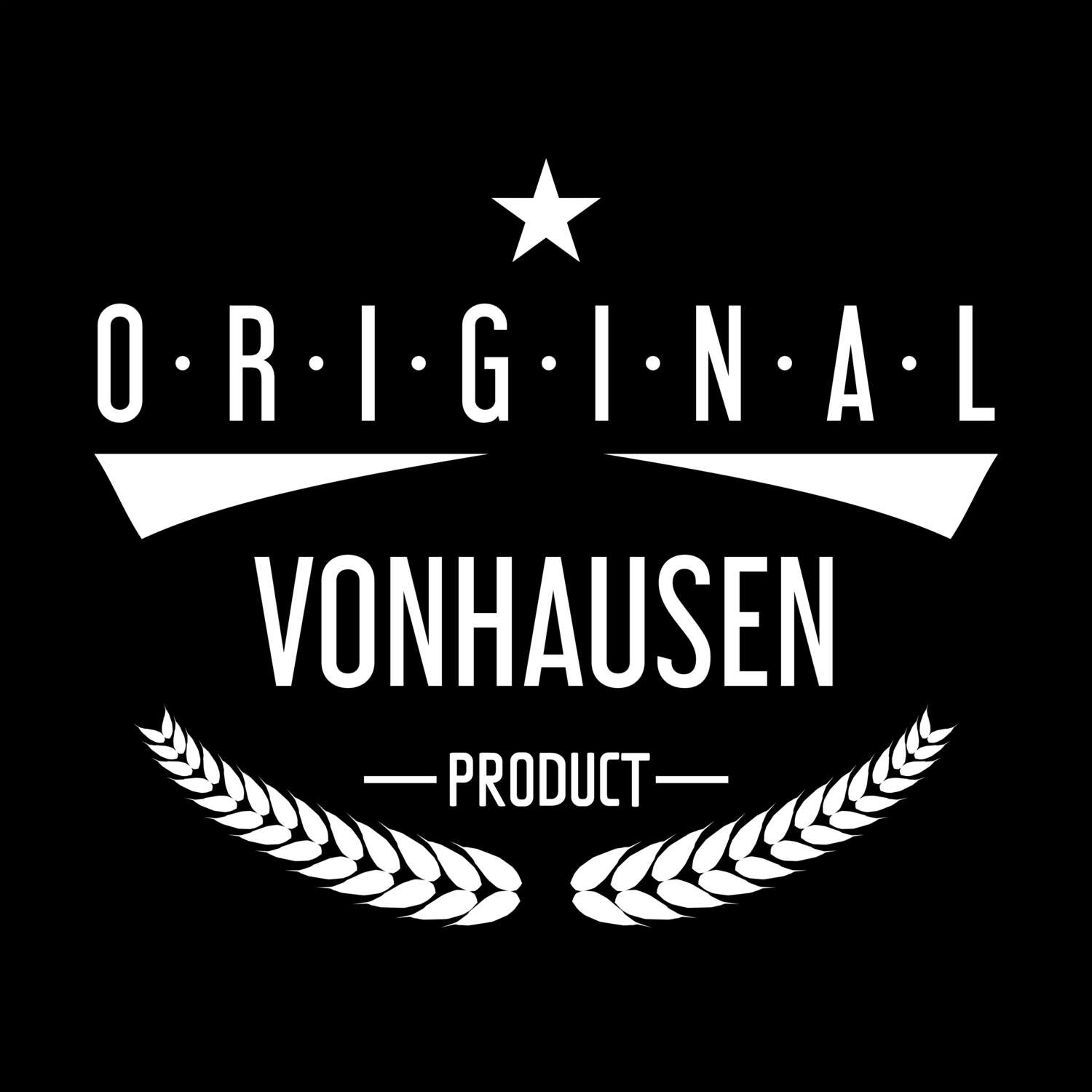 T-Shirt »Original Product« für den Ort »Vonhausen«