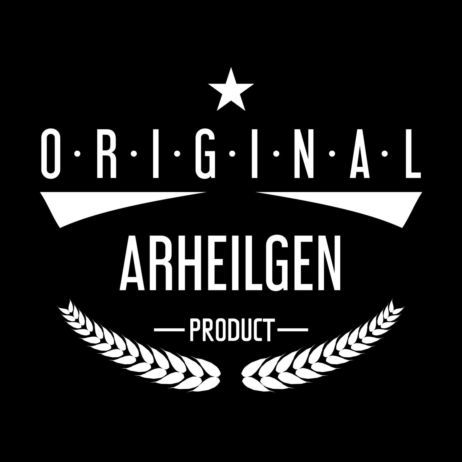 T-Shirt »Original Product« für den Ort »Arheilgen«