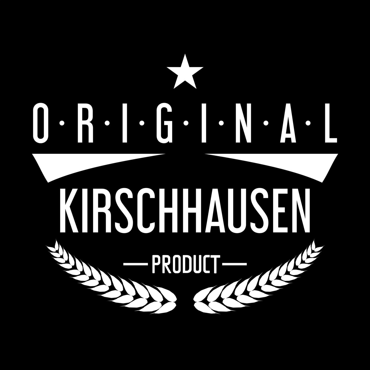 T-Shirt »Original Product« für den Ort »Kirschhausen«