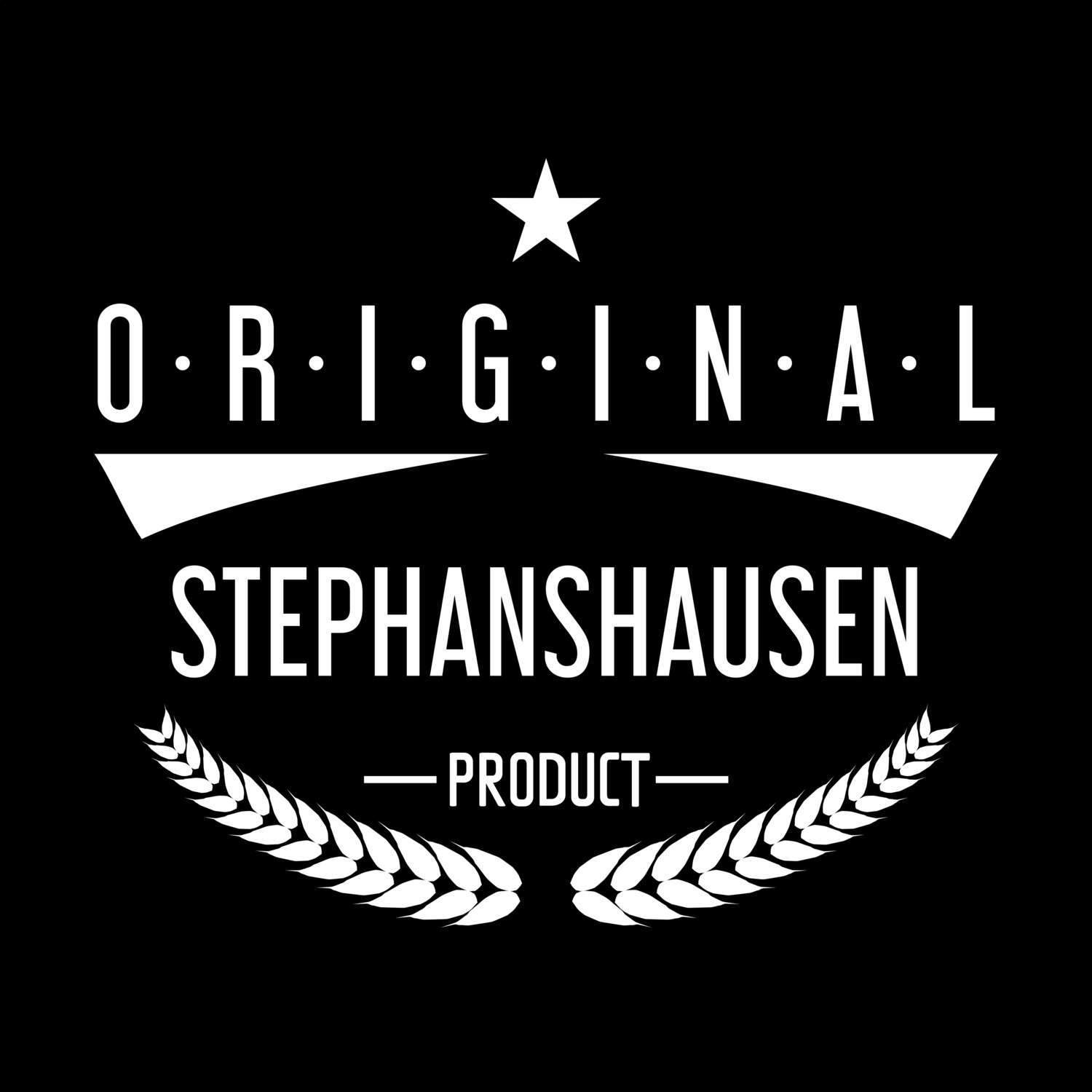 T-Shirt »Original Product« für den Ort »Stephanshausen«