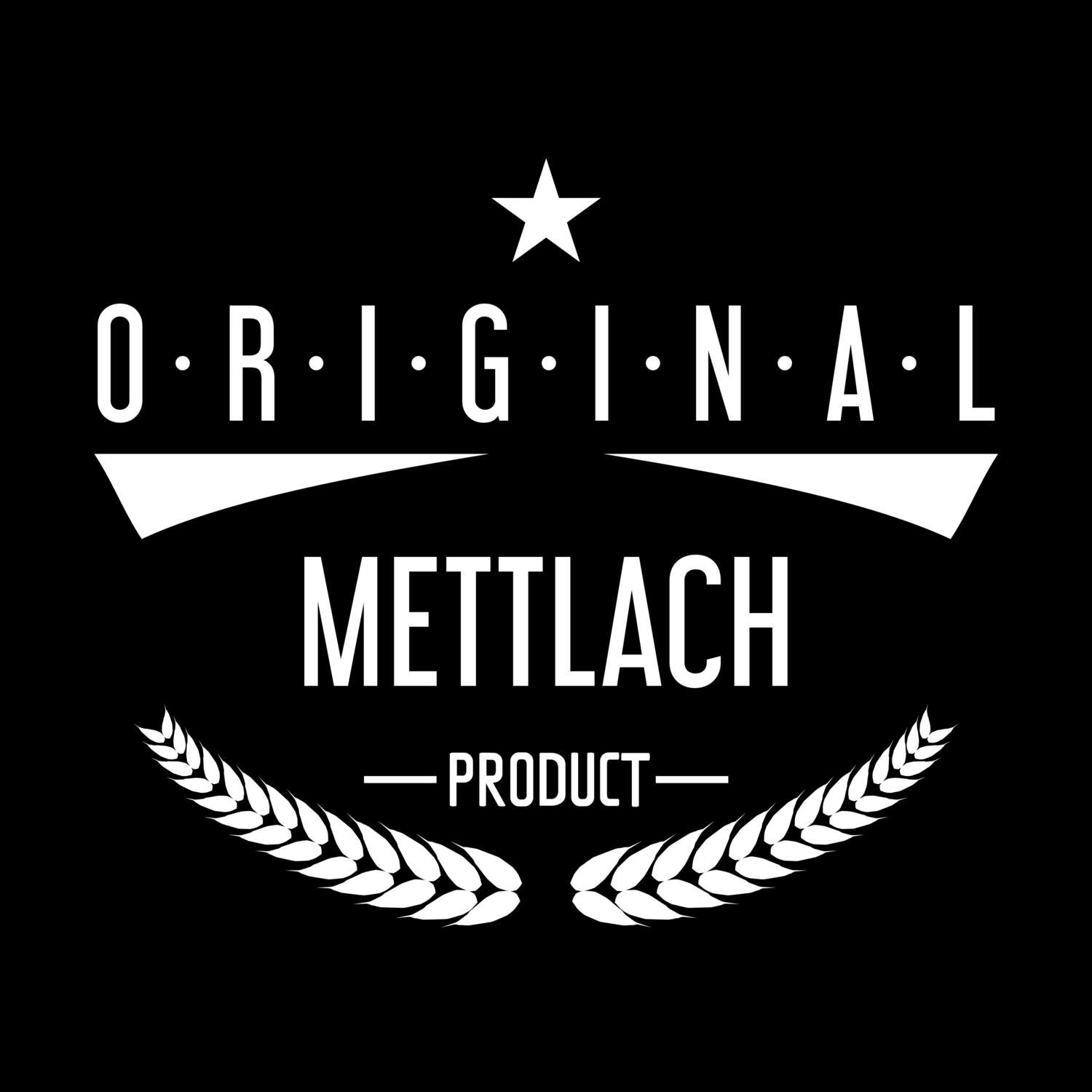 T-Shirt »Original Product« für den Ort »Mettlach«