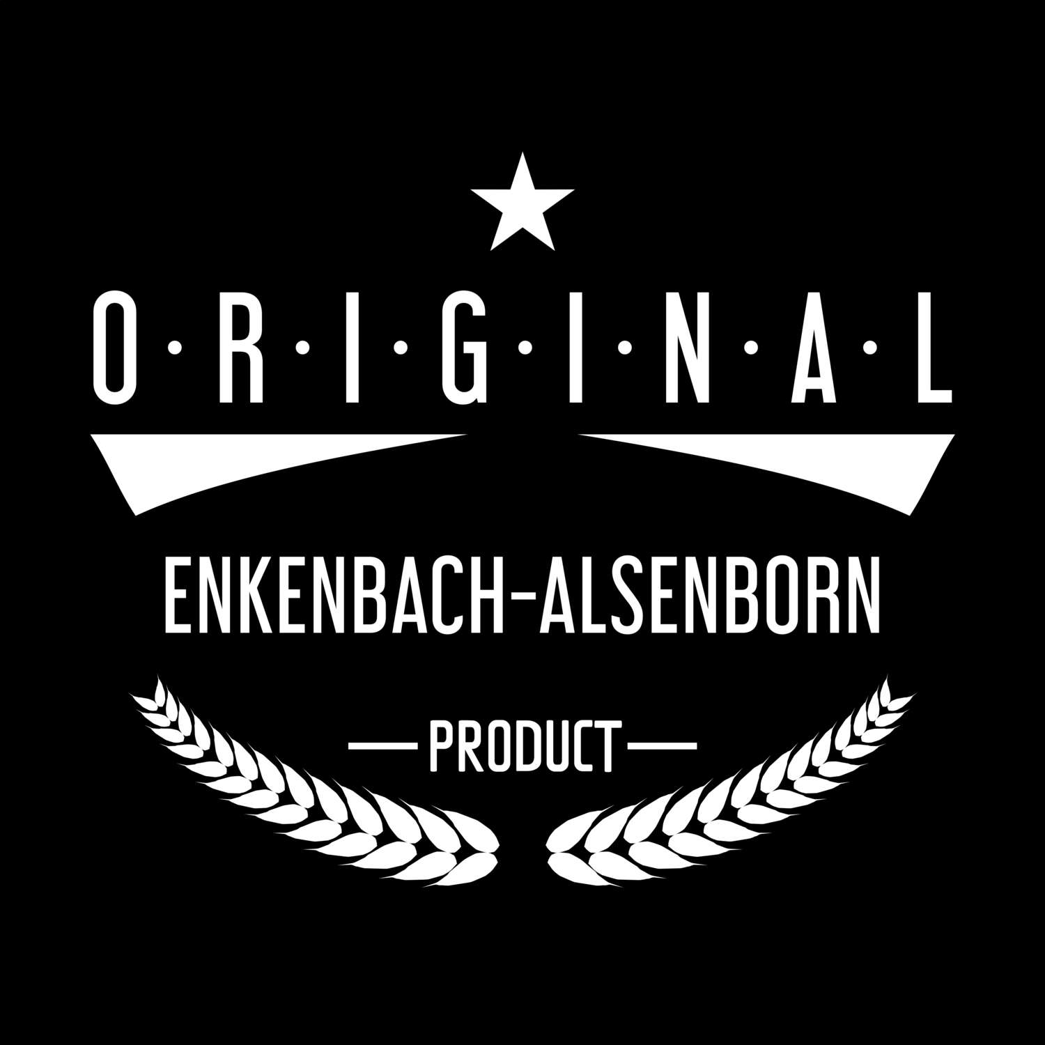 T-Shirt »Original Product« für den Ort »Enkenbach-Alsenborn«