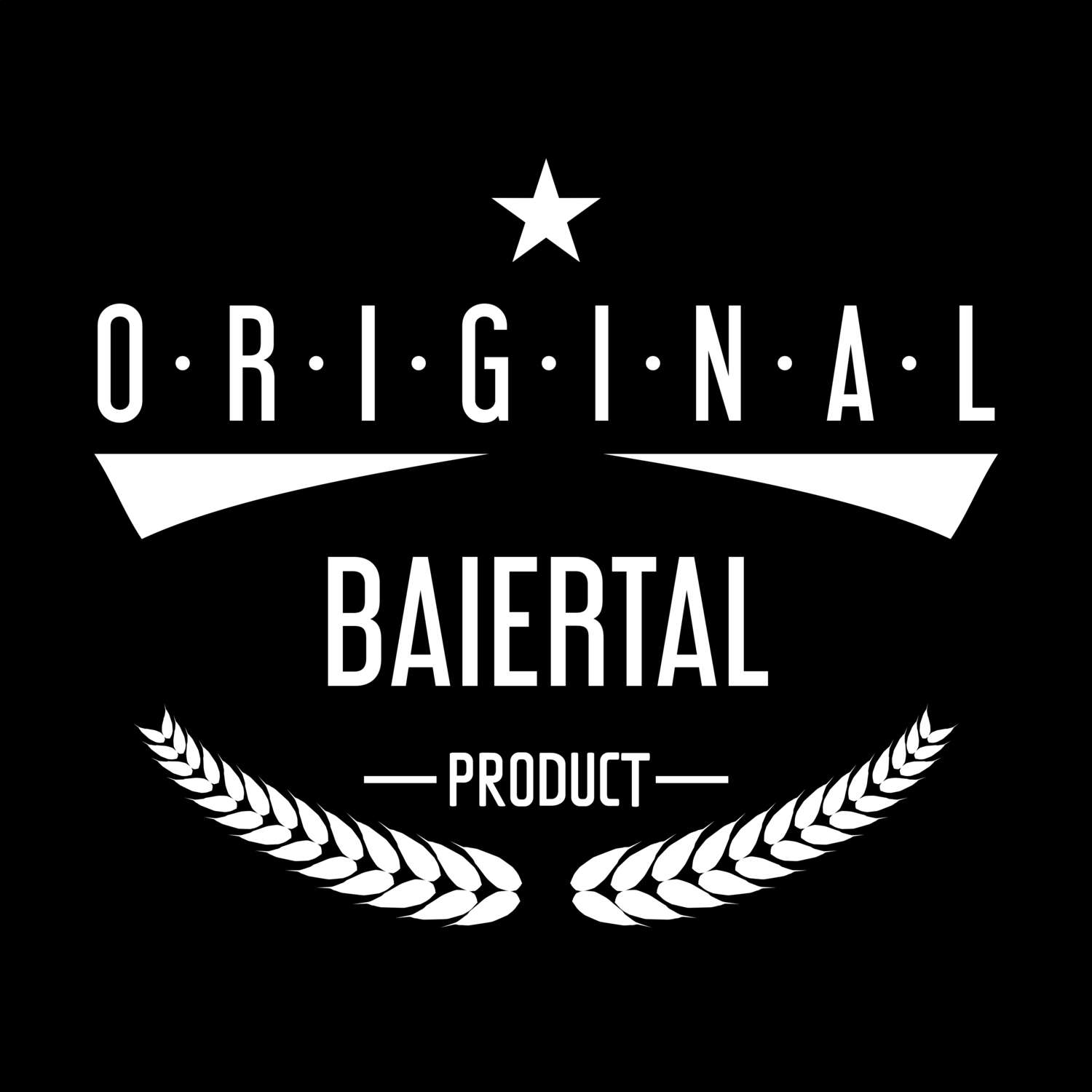 T-Shirt »Original Product« für den Ort »Baiertal«