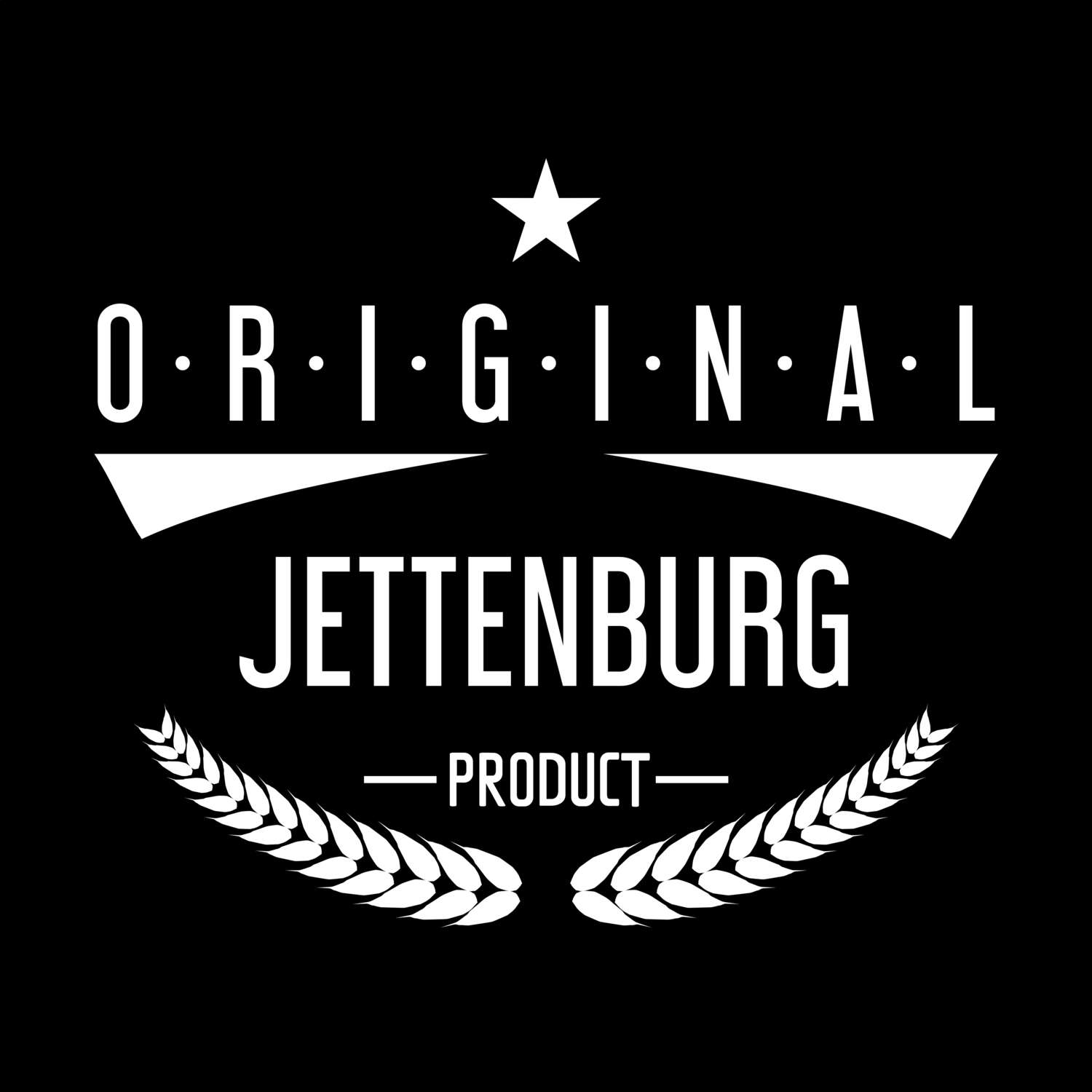 T-Shirt »Original Product« für den Ort »Jettenburg«