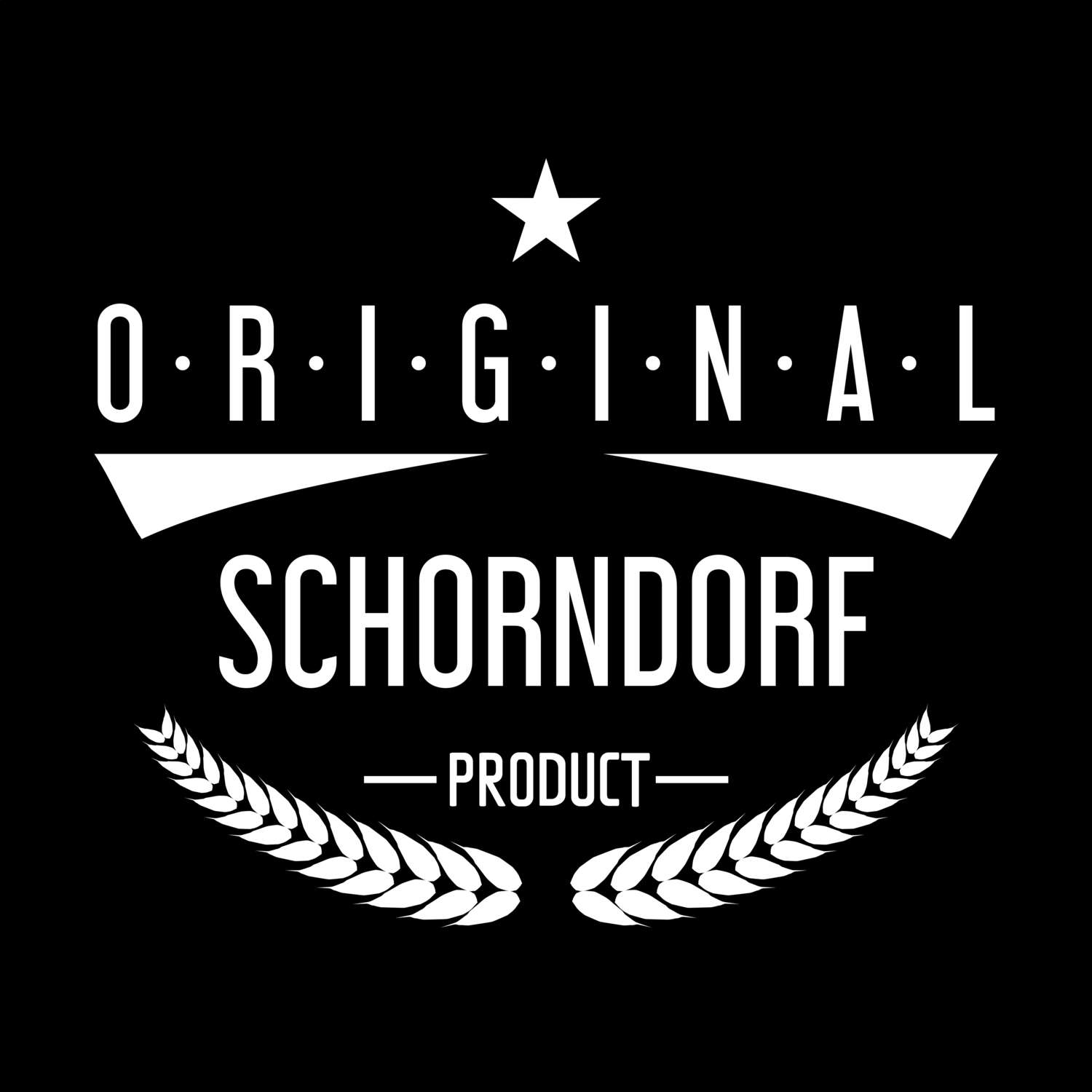 T-Shirt »Original Product« für den Ort »Schorndorf«