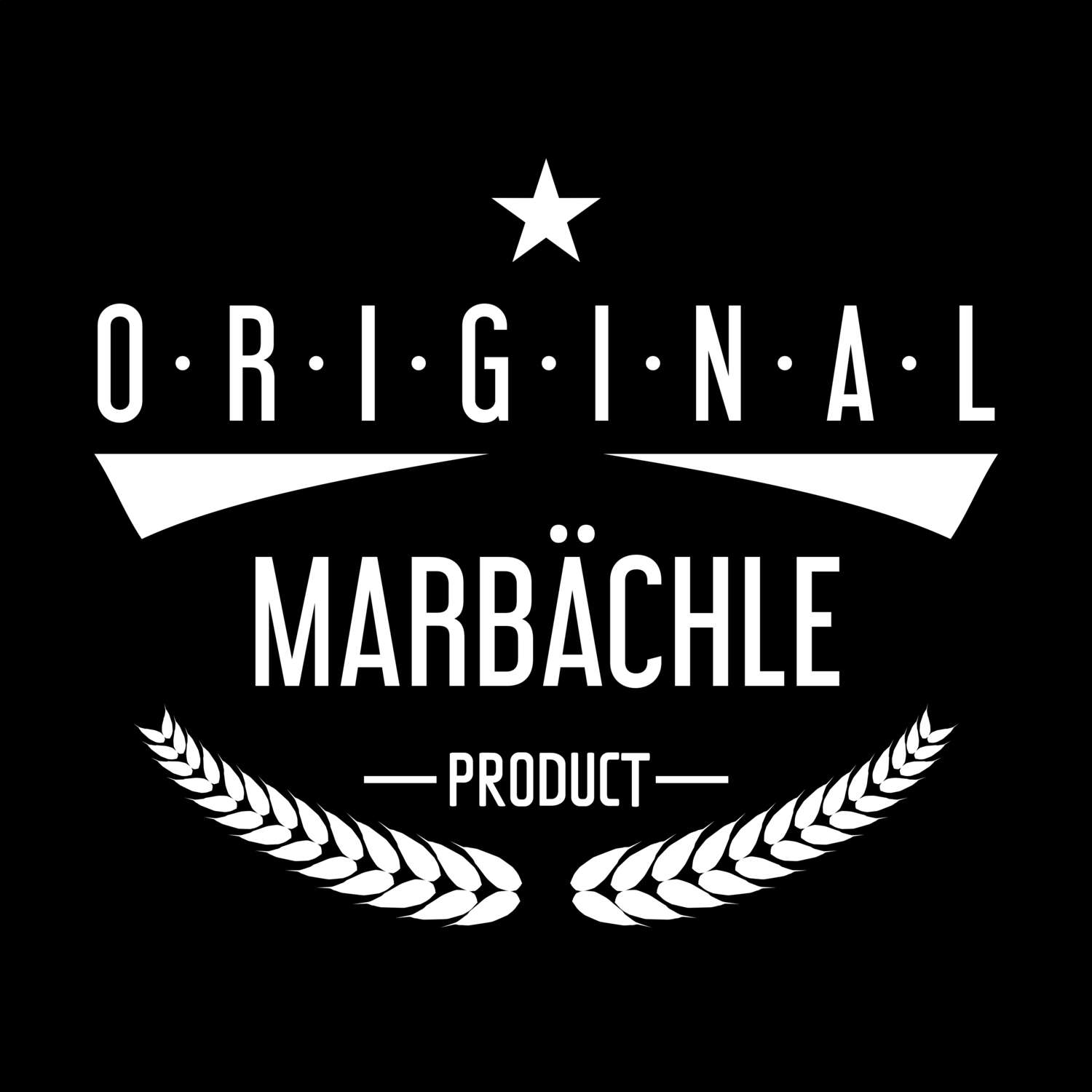 Marbächle T-Shirt »Original Product«