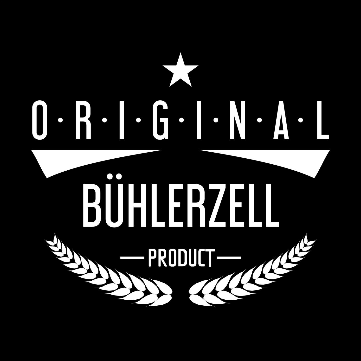 T-Shirt »Original Product« für den Ort »Bühlerzell«