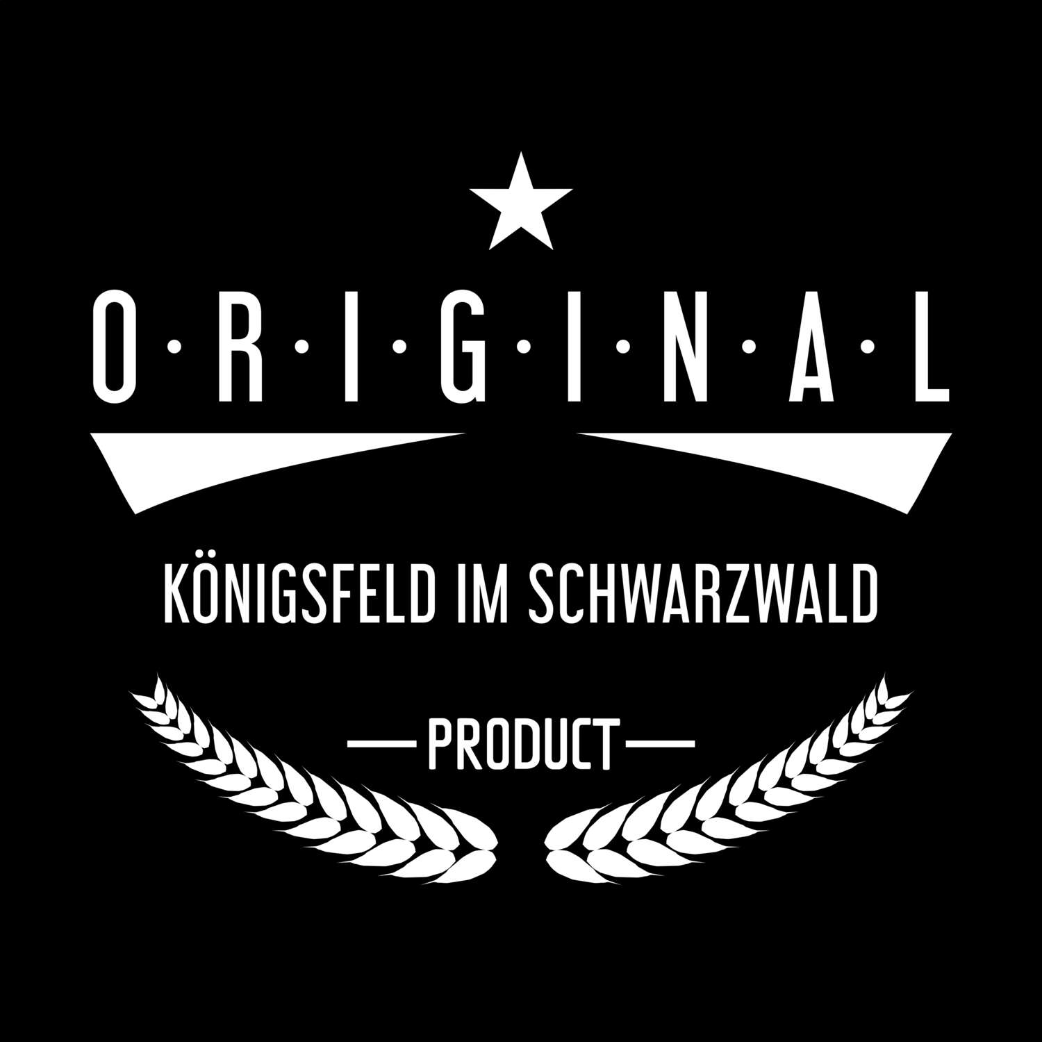 Königsfeld im Schwarzwald T-Shirt »Original Product«
