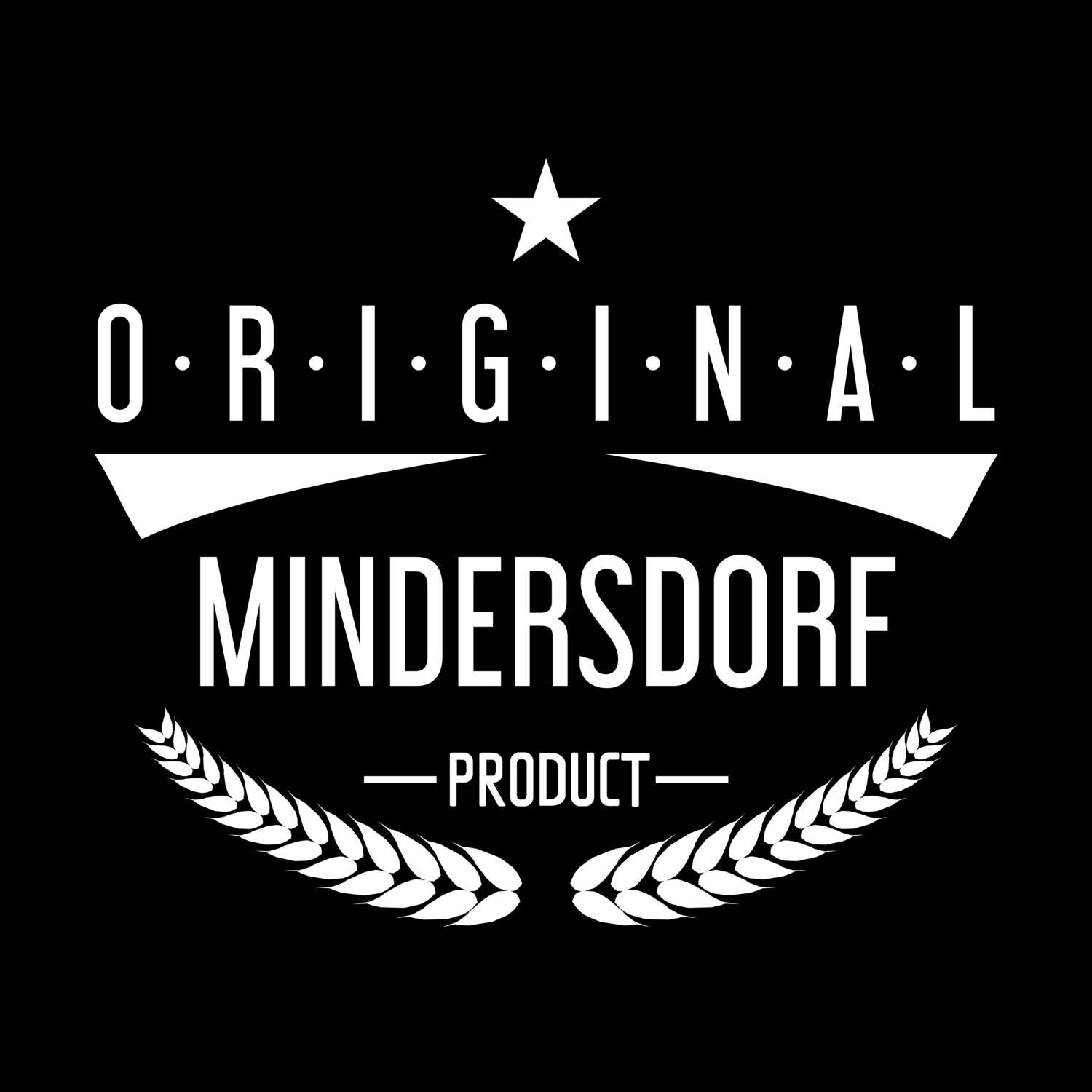 Mindersdorf T-Shirt »Original Product«