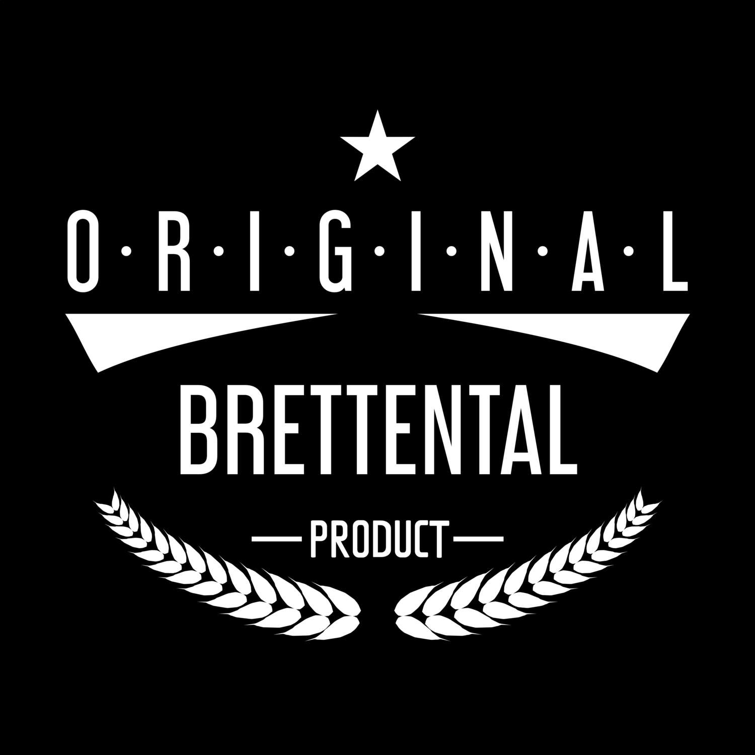 T-Shirt »Original Product« für den Ort »Brettental«