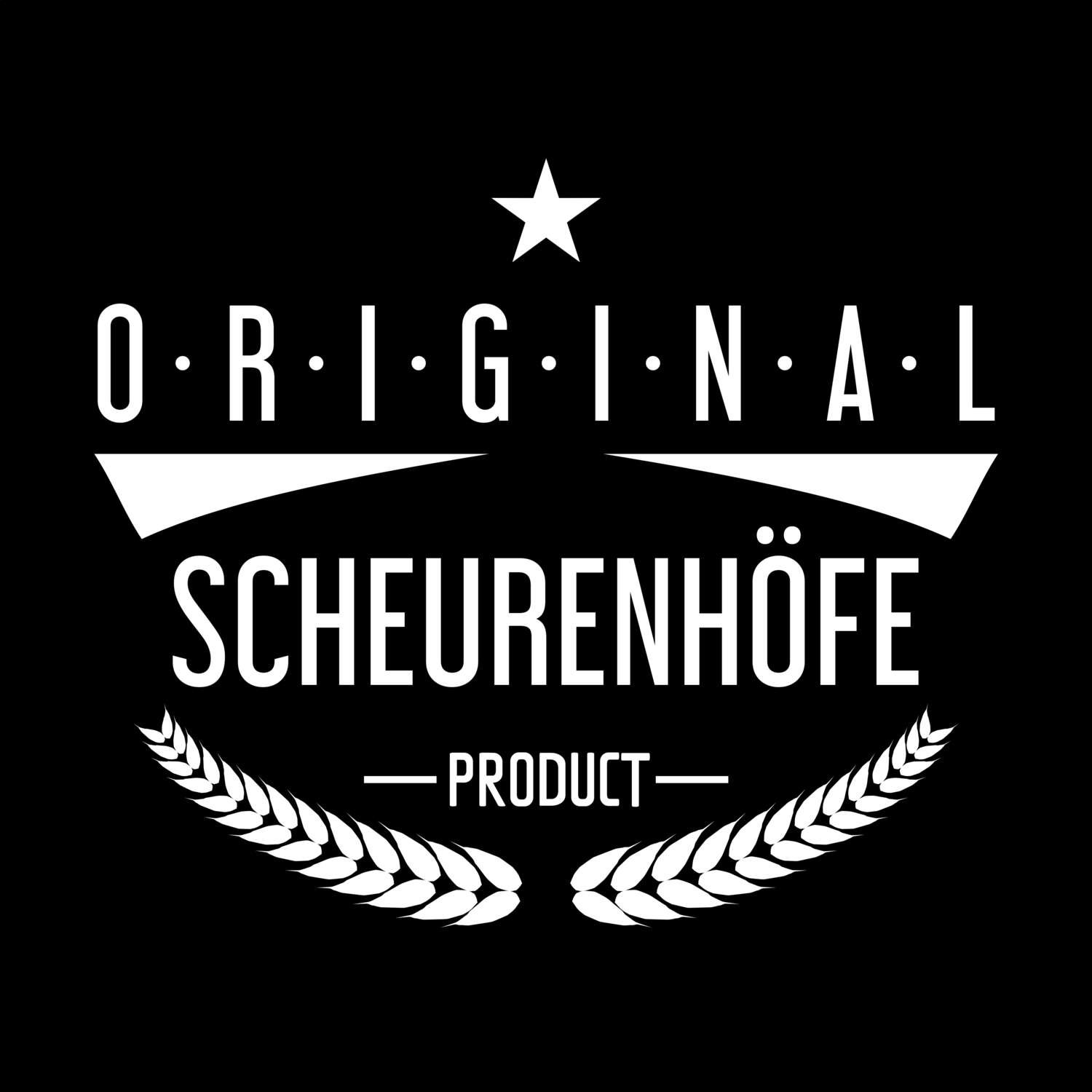 T-Shirt »Original Product« für den Ort »Scheurenhöfe«