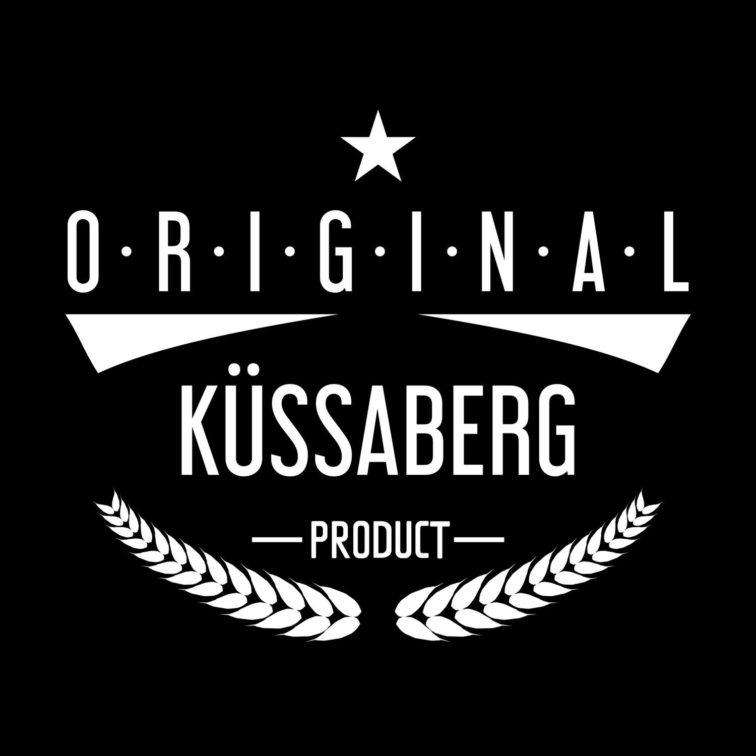 Küssaberg T-Shirt »Original Product«
