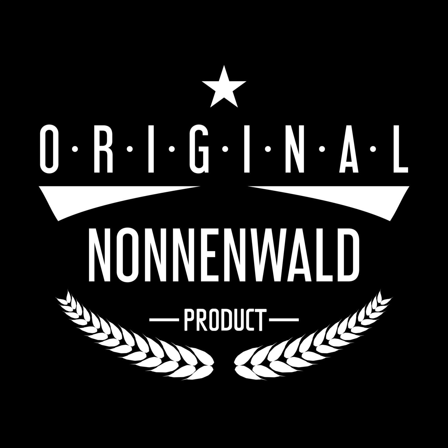 T-Shirt »Original Product« für den Ort »Nonnenwald«