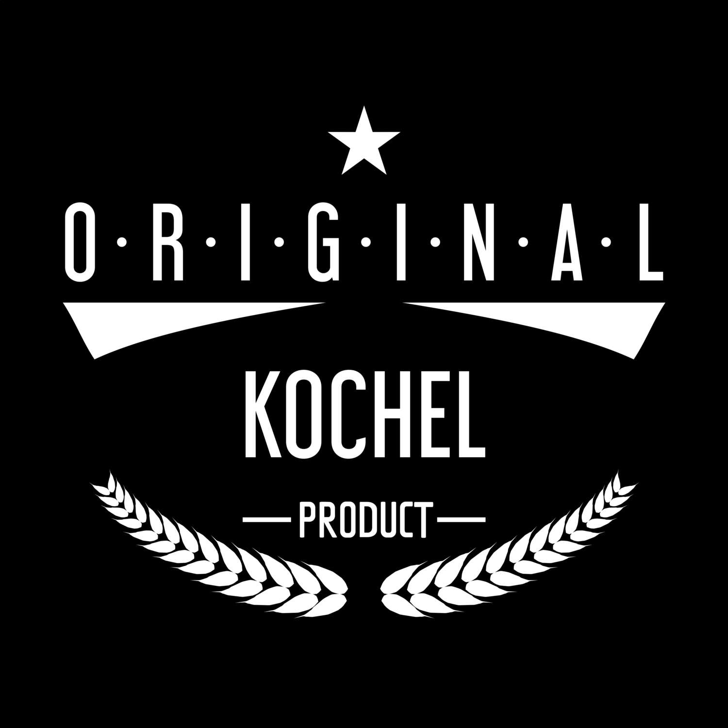 T-Shirt »Original Product« für den Ort »Kochel«