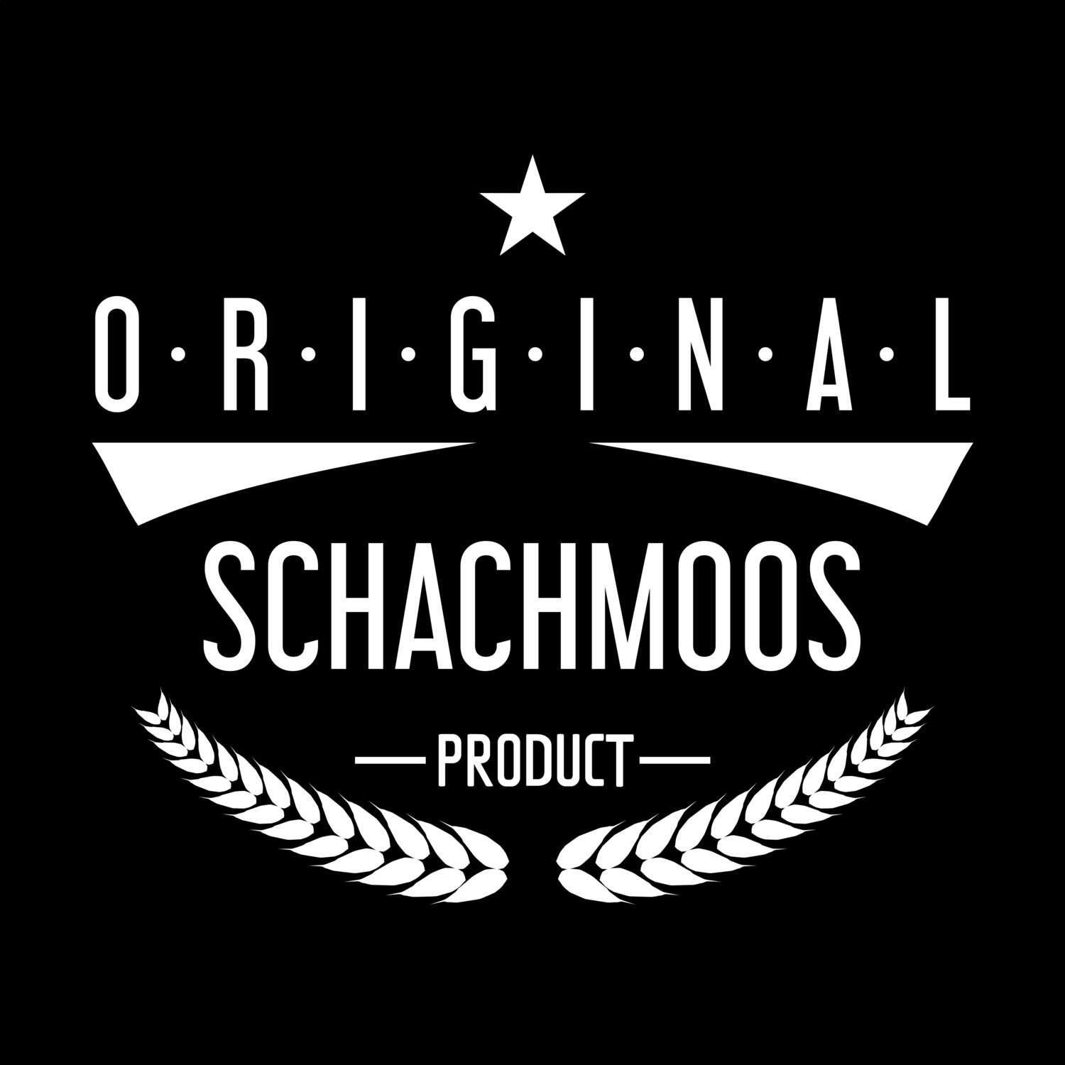 T-Shirt »Original Product« für den Ort »Schachmoos«