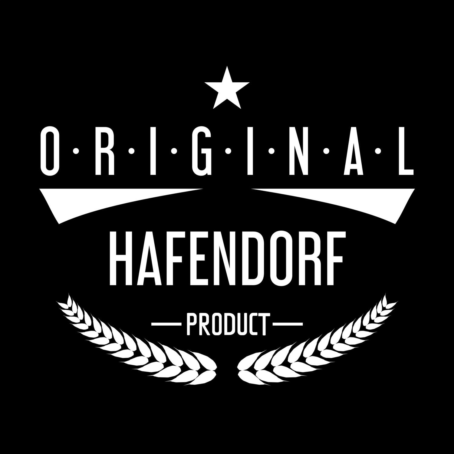 T-Shirt »Original Product« für den Ort »Hafendorf«